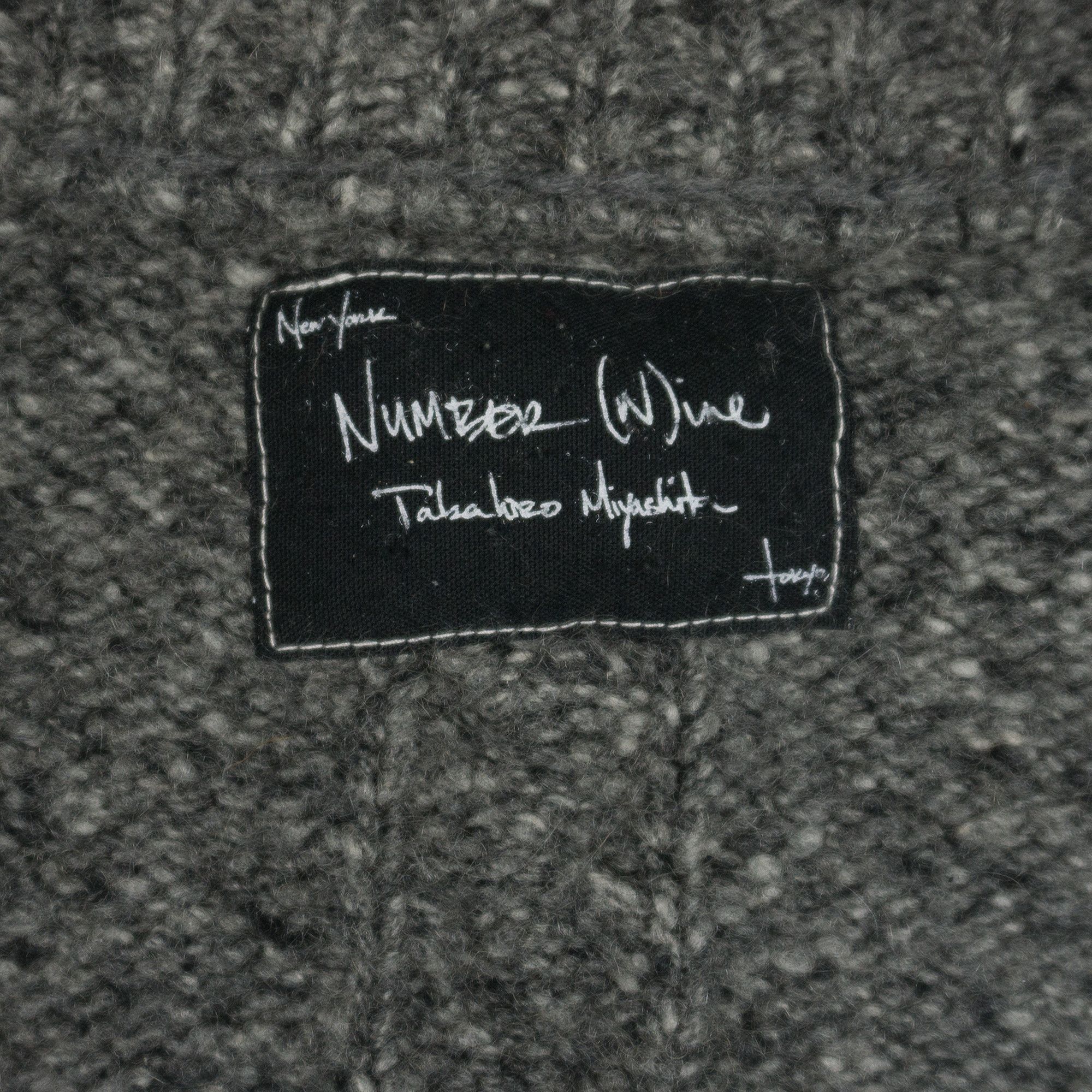 Number (N)ine Number (N)ine Wool Cardigan Size US M / EU 48-50 / 2 - 4 Thumbnail