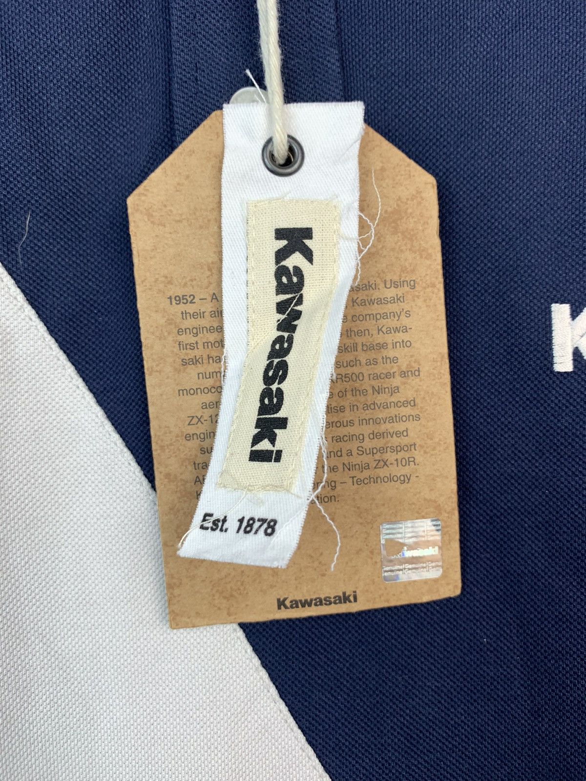 Vintage Vintage Kawasaki Racing Long Sleeve Rugby Size US M / EU 48-50 / 2 - 4 Thumbnail