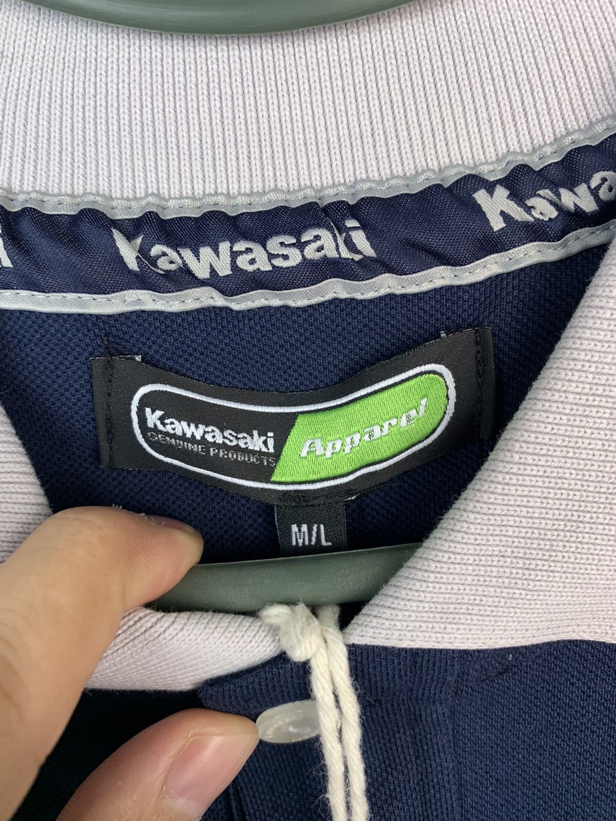 Vintage Vintage Kawasaki Racing Long Sleeve Rugby Size US M / EU 48-50 / 2 - 5 Thumbnail