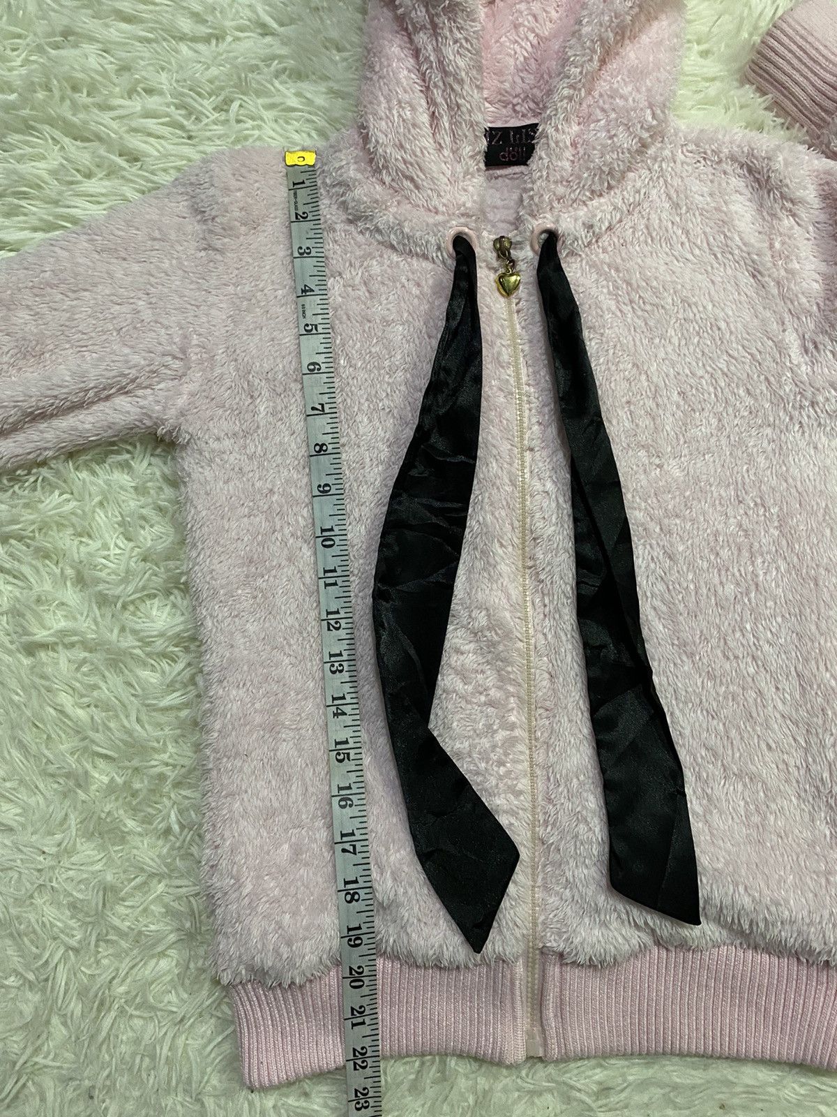Japanese Brand Liz Lisa Doll Fleece Bunny Hoodie Jacket Size XS / US 0-2 / IT 36-38 - 12 Thumbnail