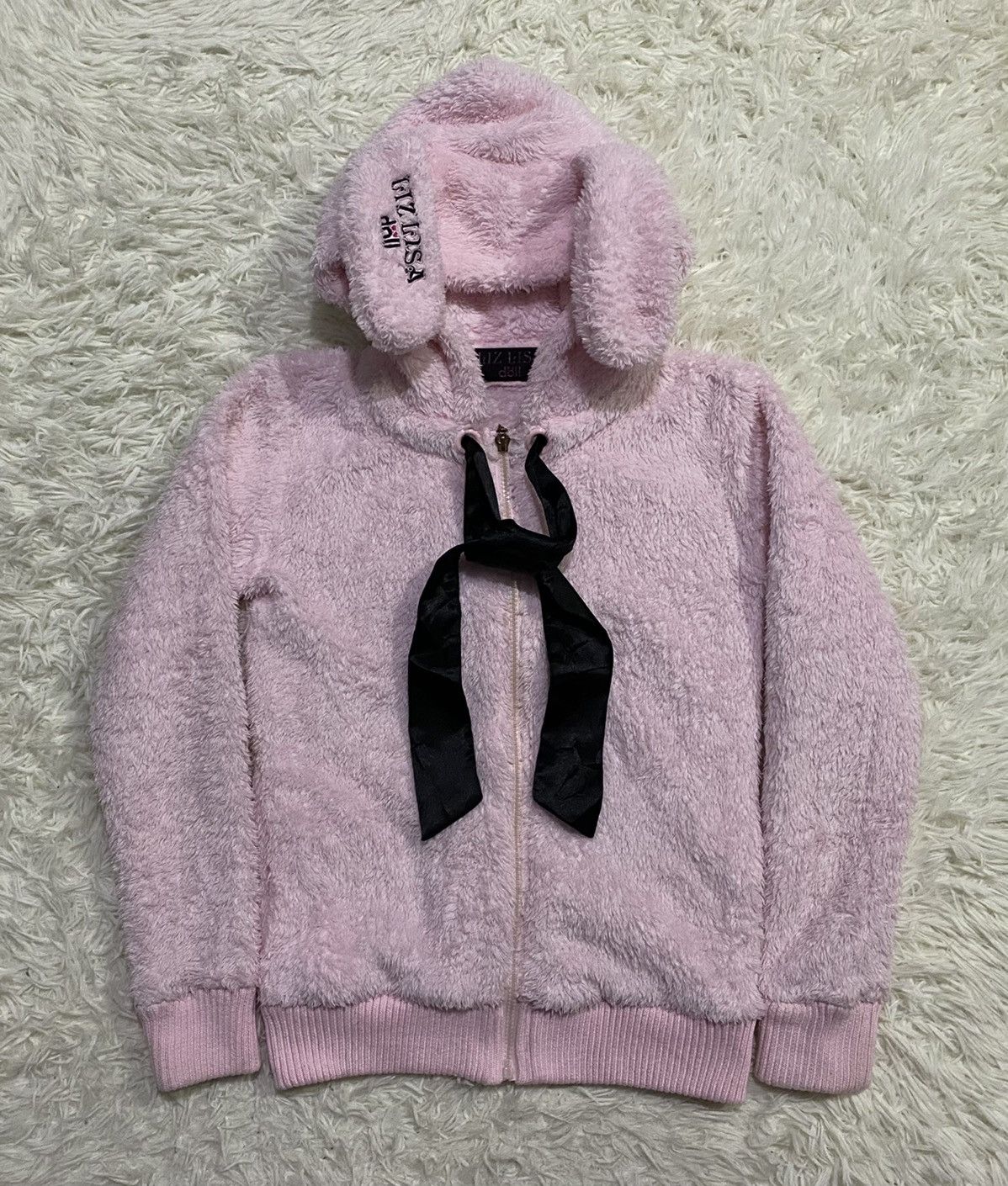 Japanese Brand Liz Lisa Doll Fleece Bunny Hoodie Jacket Size XS / US 0-2 / IT 36-38 - 1 Thumbnail