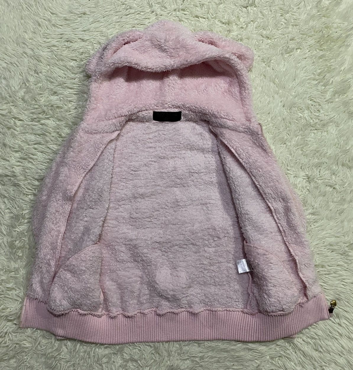 Japanese Brand Liz Lisa Doll Fleece Bunny Hoodie Jacket Size XS / US 0-2 / IT 36-38 - 7 Thumbnail