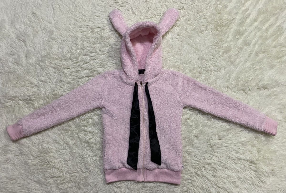 Japanese Brand Liz Lisa Doll Fleece Bunny Hoodie Jacket Size XS / US 0-2 / IT 36-38 - 3 Thumbnail