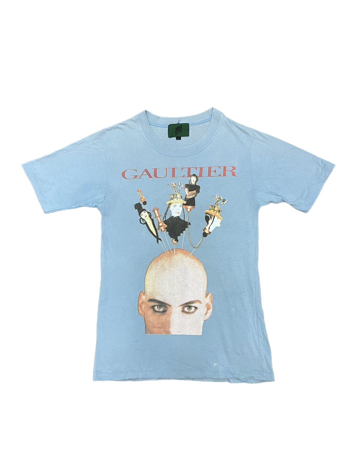 Jean Paul Gaultier AW88 GAULTIER Advertisement acupuncture puppet racism tee Size XS / US 0-2 / IT 36-38 - 1 Thumbnail