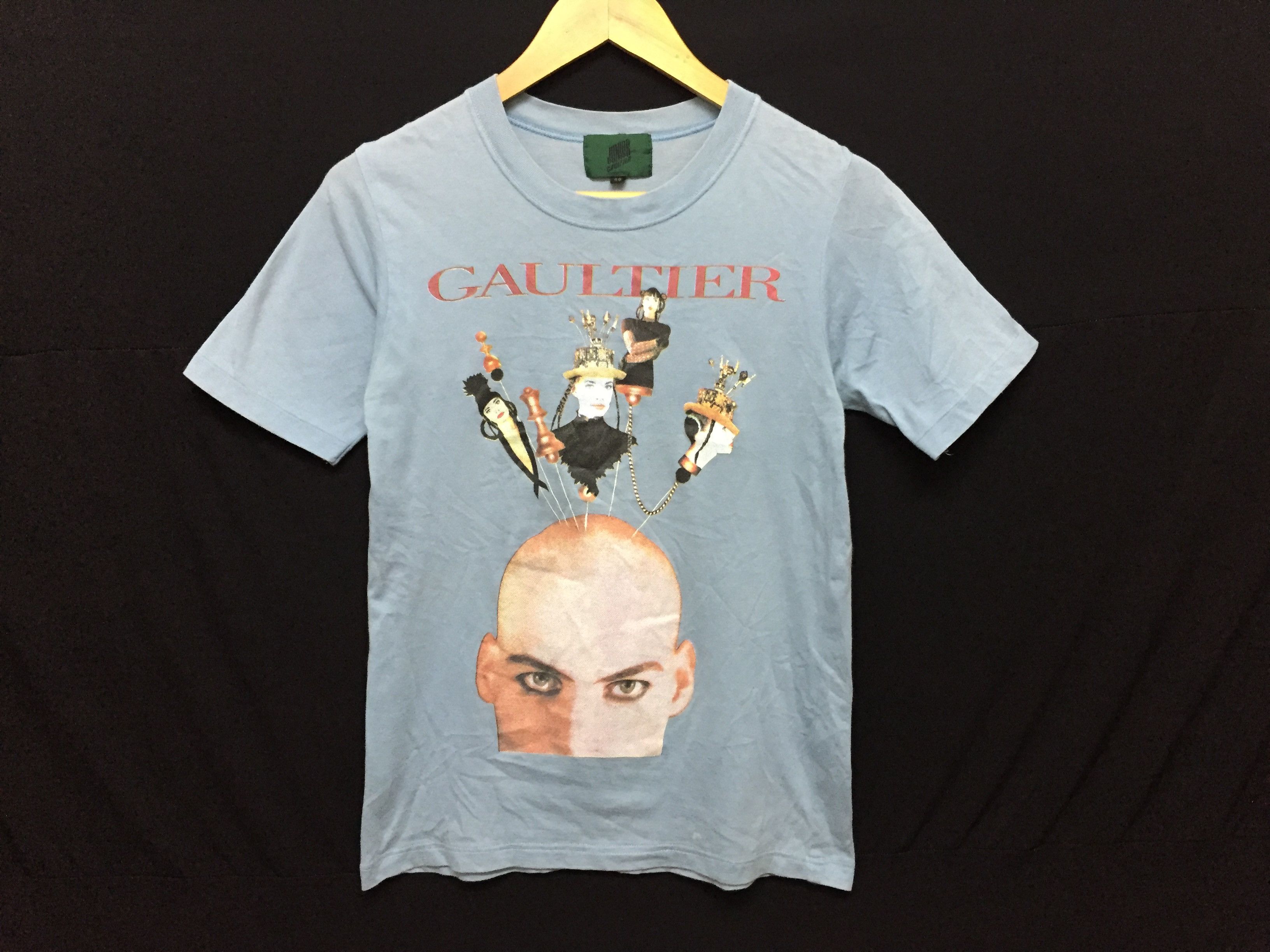 Jean Paul Gaultier AW88 GAULTIER Advertisement acupuncture puppet racism tee Size XS / US 0-2 / IT 36-38 - 4 Thumbnail