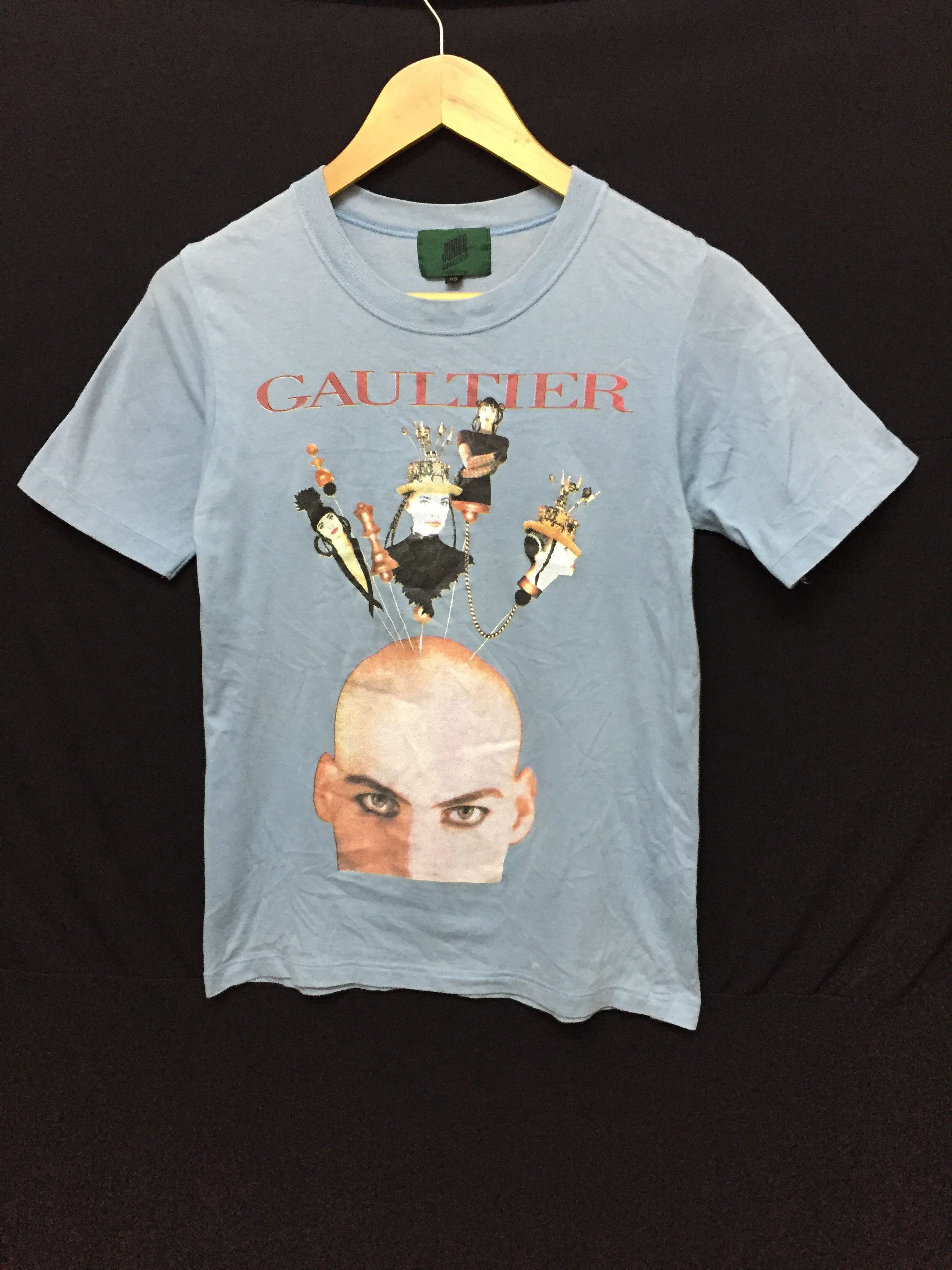 Jean Paul Gaultier AW88 GAULTIER Advertisement acupuncture puppet racism tee Size XS / US 0-2 / IT 36-38 - 2 Thumbnail