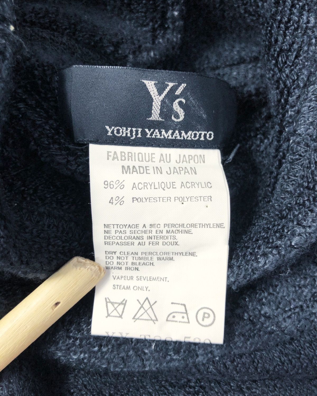 Yohji Yamamoto Y’s Yohji Yamamoto Wool Turtleneck Rare Design Size US S / EU 44-46 / 1 - 8 Thumbnail