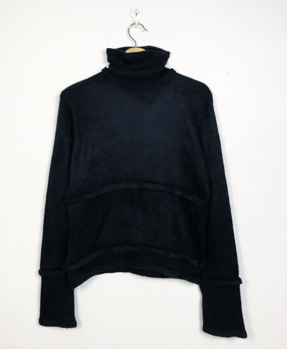 Yohji Yamamoto Y’s Yohji Yamamoto Wool Turtleneck Rare Design Size US S / EU 44-46 / 1 - 1 Thumbnail
