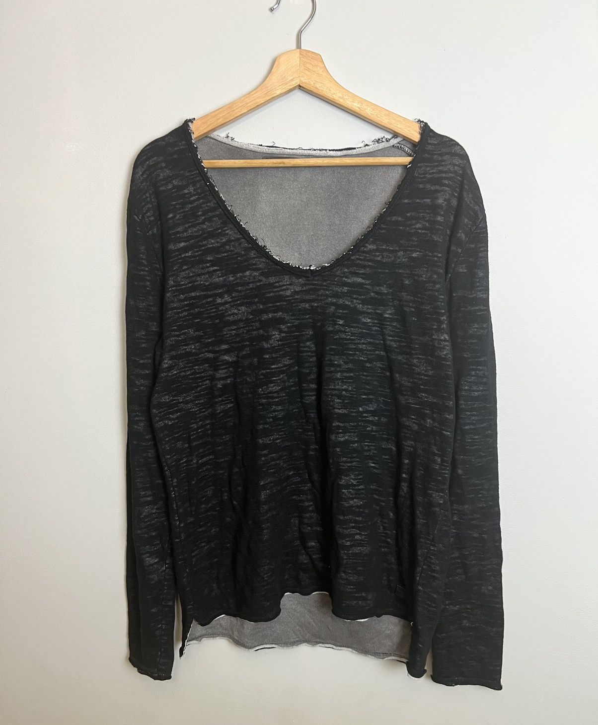 True Religion Rare True Religion Transparent Avant Garde Knit Sweatshirt Size US M / EU 48-50 / 2 - 1 Thumbnail