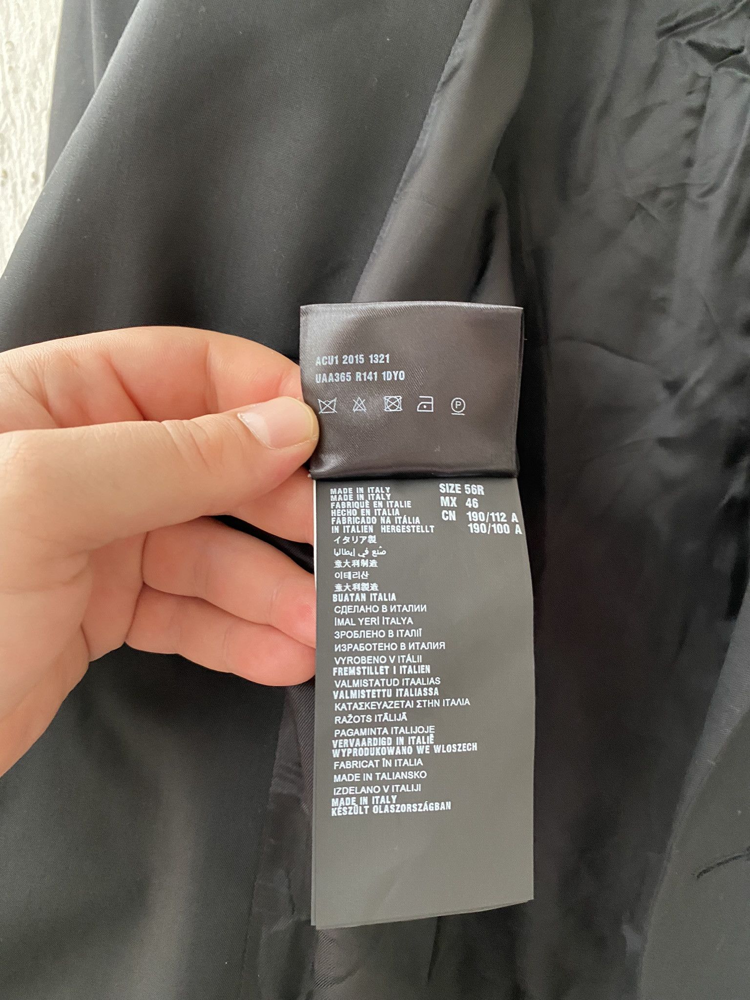 Prada black wool blazer Size US L / EU 52-54 / 3 - 5 Thumbnail