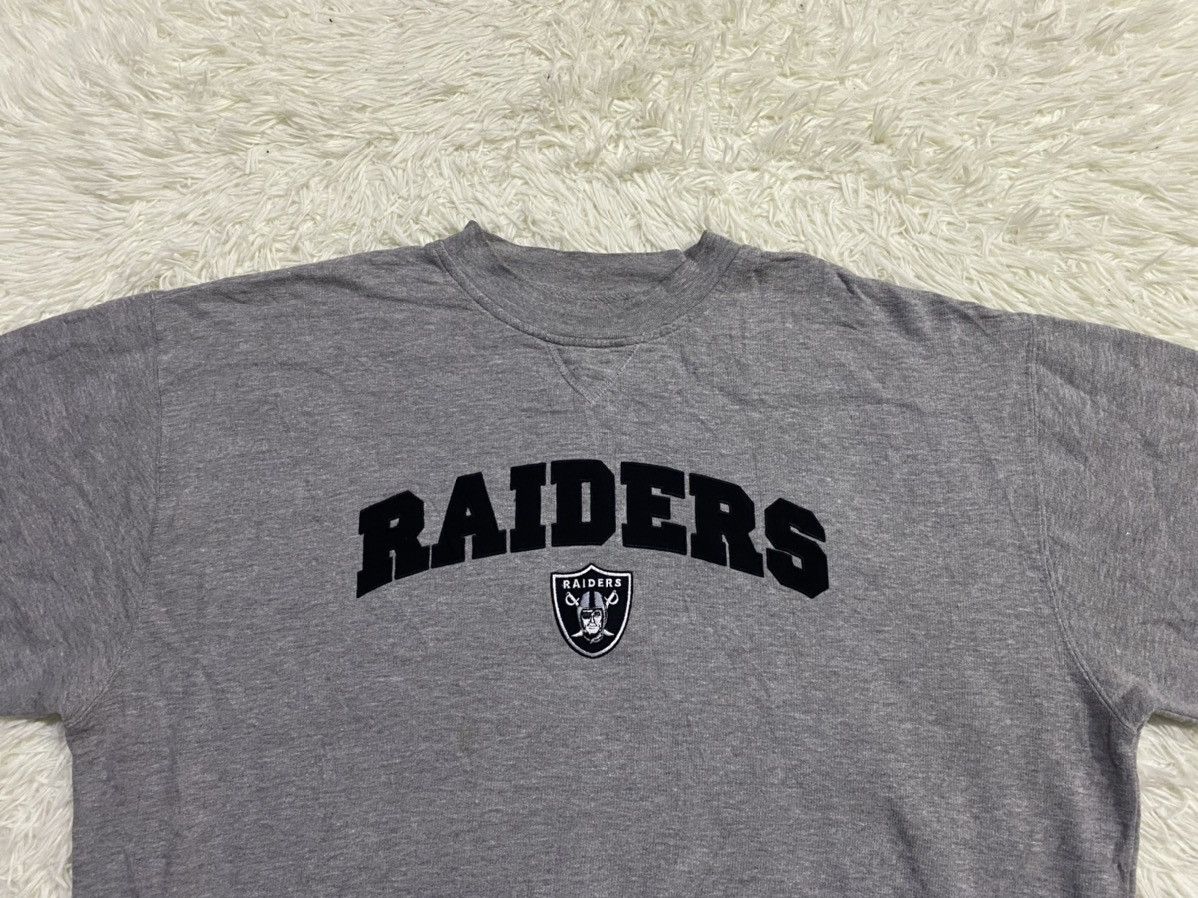 NFL Embroidery Logo Raiders NFL Sweatshirts Jumper Size US XL / EU 56 / 4 - 3 Thumbnail