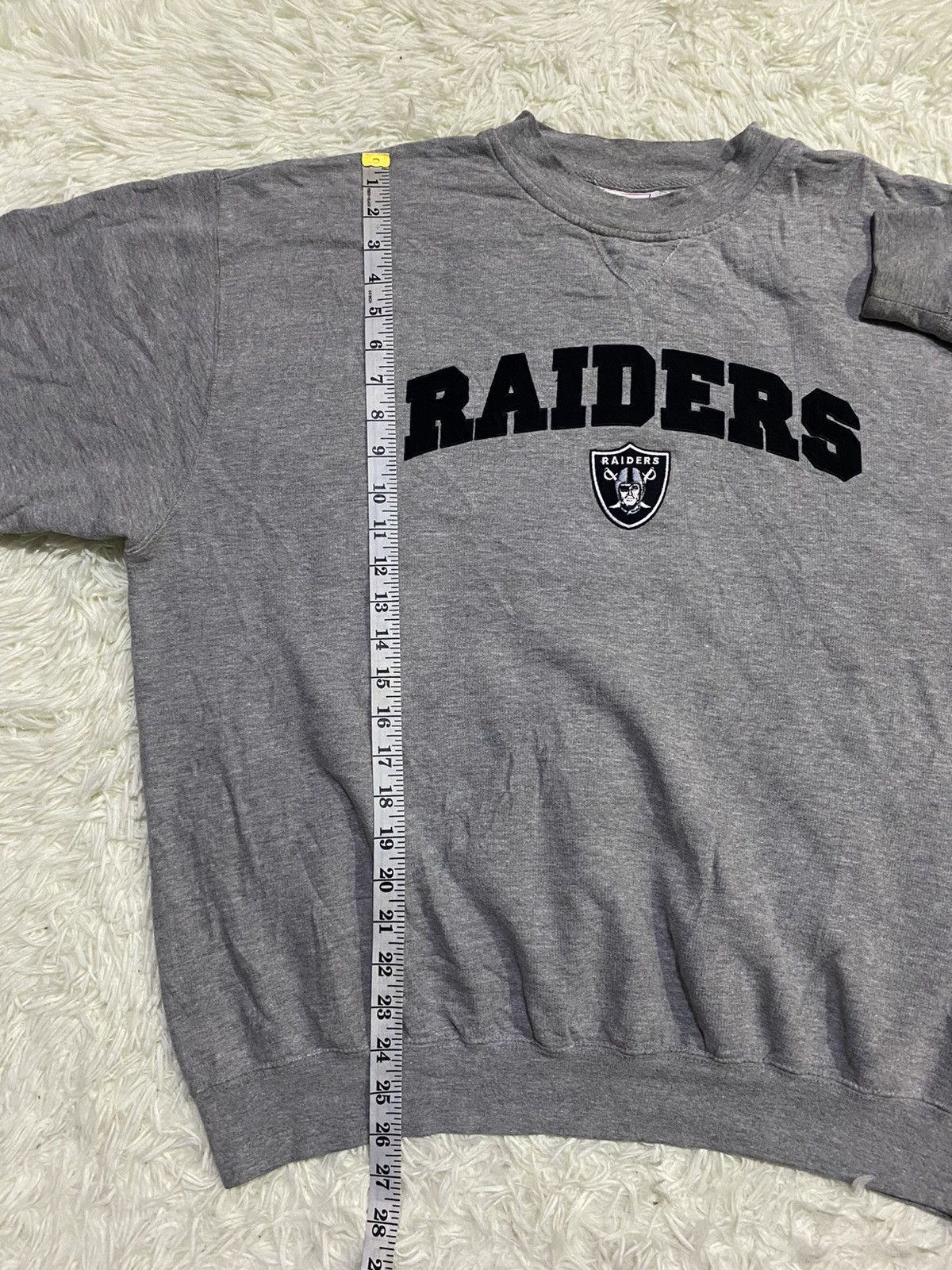 NFL Embroidery Logo Raiders NFL Sweatshirts Jumper Size US XL / EU 56 / 4 - 13 Thumbnail