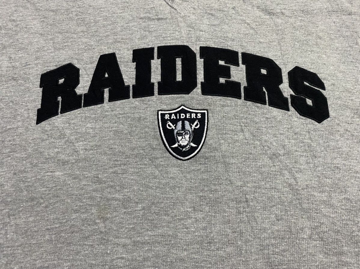 NFL Embroidery Logo Raiders NFL Sweatshirts Jumper Size US XL / EU 56 / 4 - 4 Thumbnail