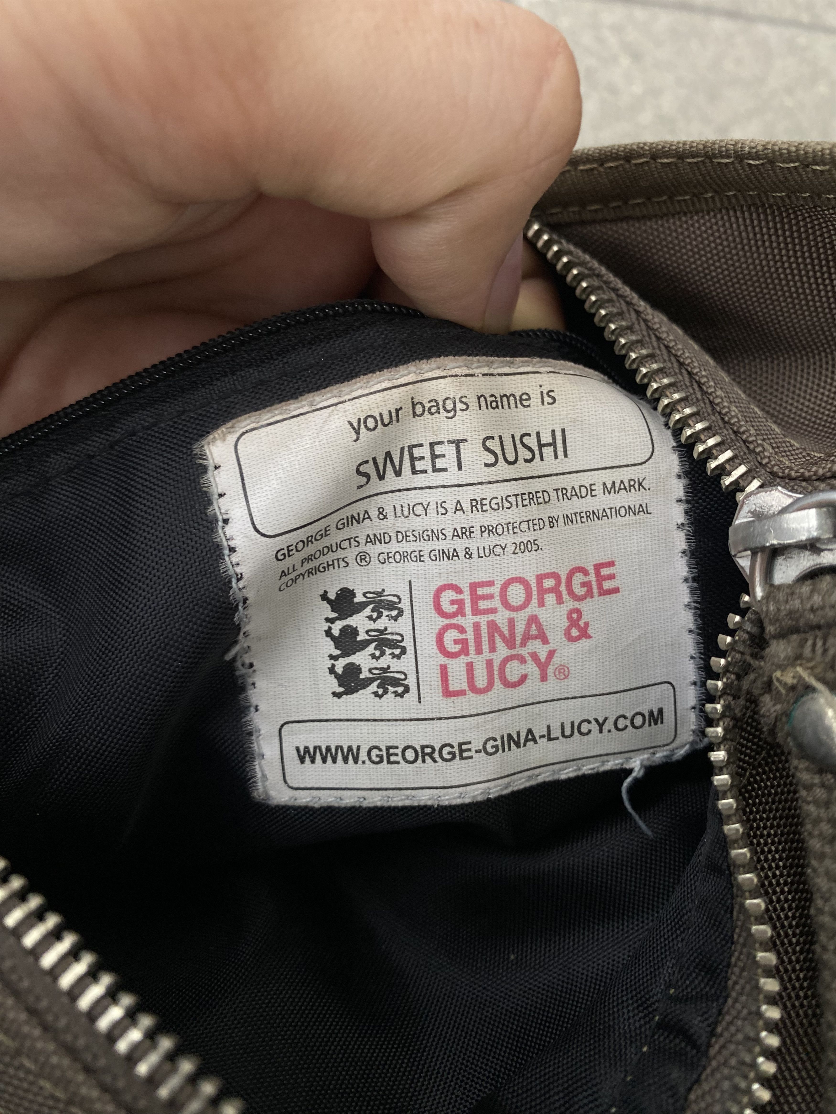 Vintage Rare Small GGL Bag George Gina&Lucy Alyx Bag Style Cargo Y2k Size ONE SIZE - 6 Thumbnail