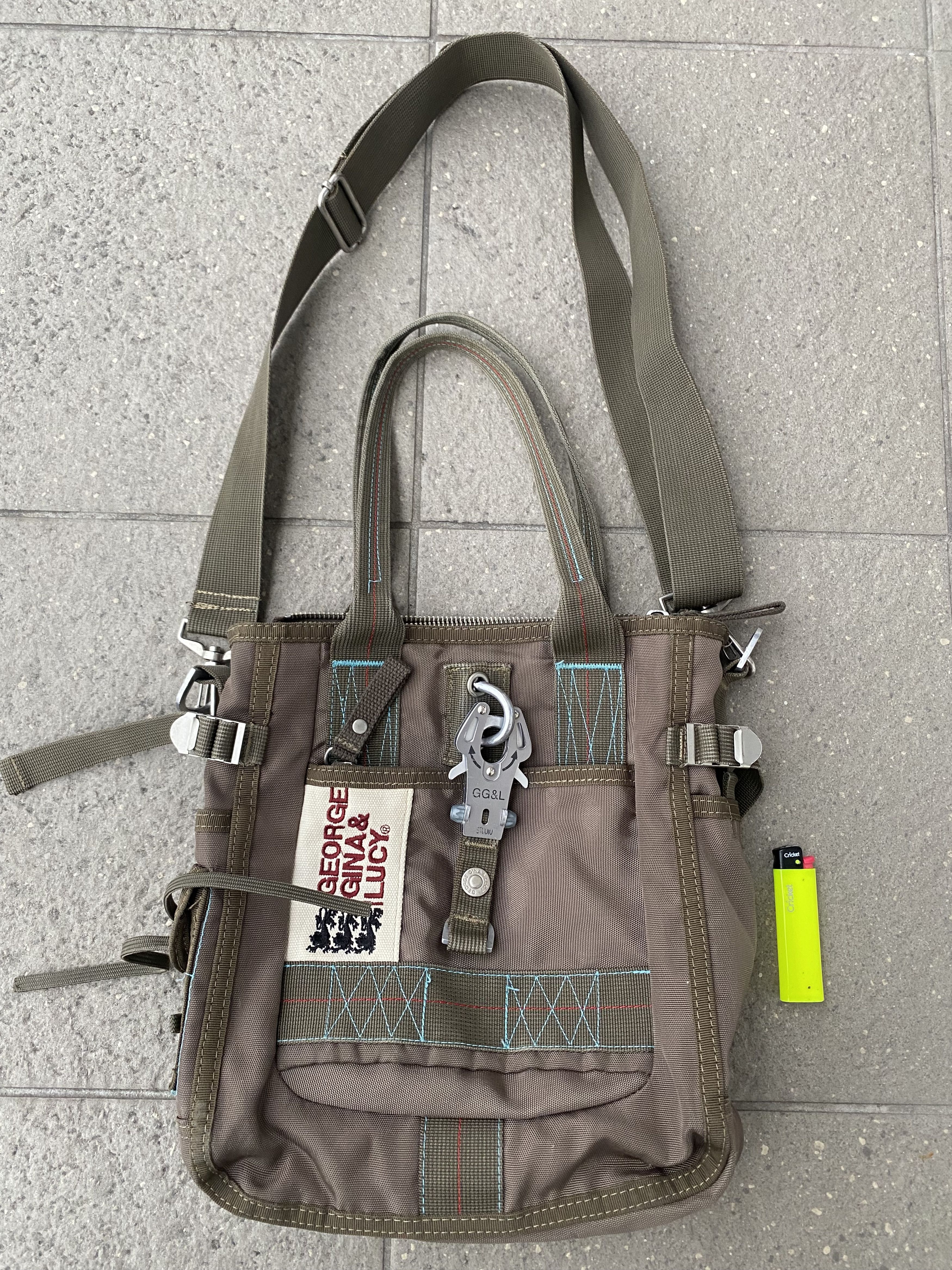 Rare Small GGL Bag George Gina&Lucy Alyx Bag Style Cargo Y2k