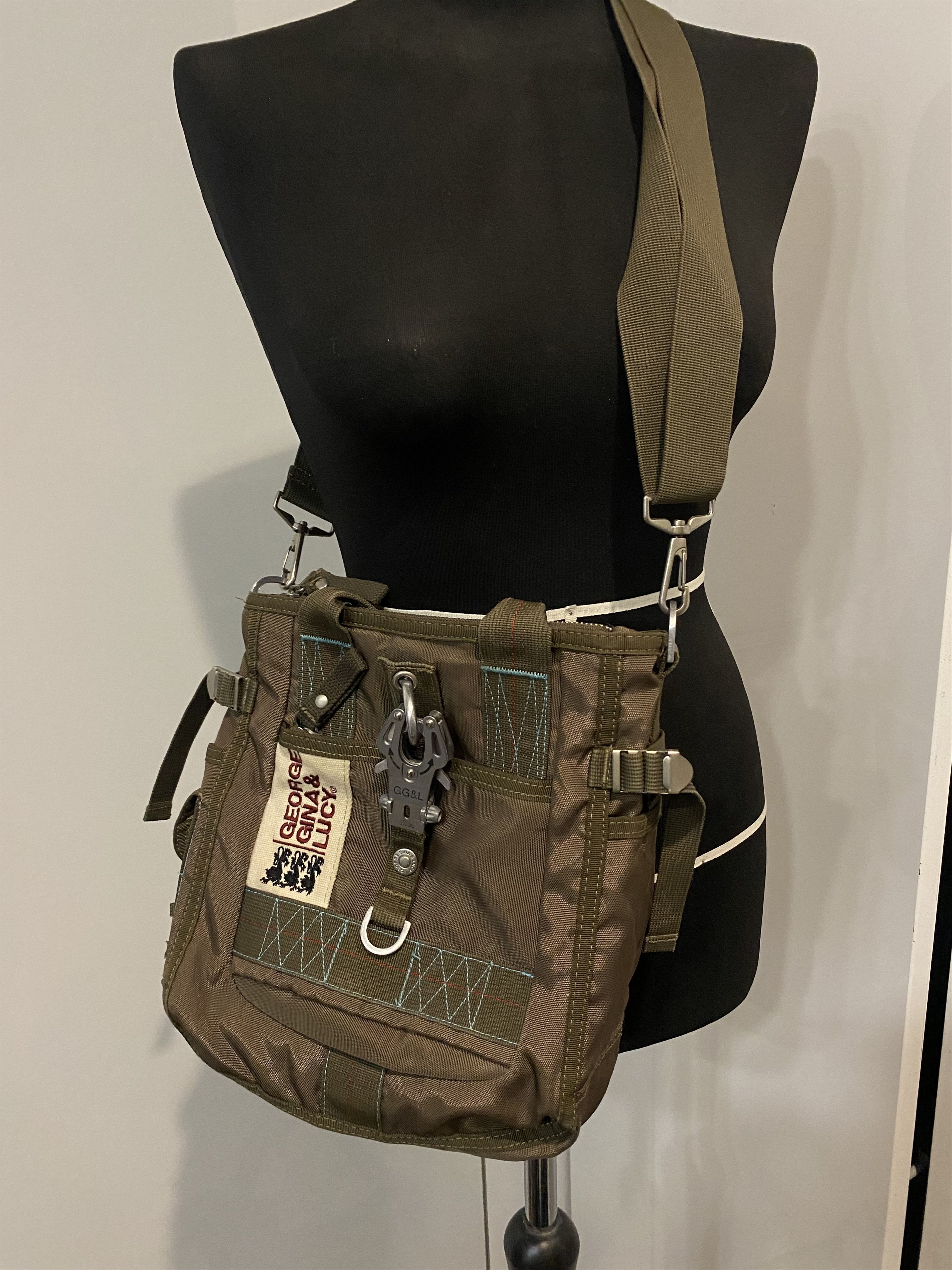 Vintage Rare Small GGL Bag George Gina&Lucy Alyx Bag Style Cargo Y2k Size ONE SIZE - 18 Thumbnail
