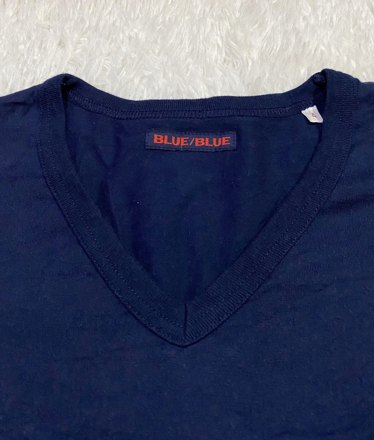 Blue Blue Japan × Japanese Brand Embroidery Anchor Blue/Blue Japan Tshirt Size US M / EU 48-50 / 2 - 3 Thumbnail