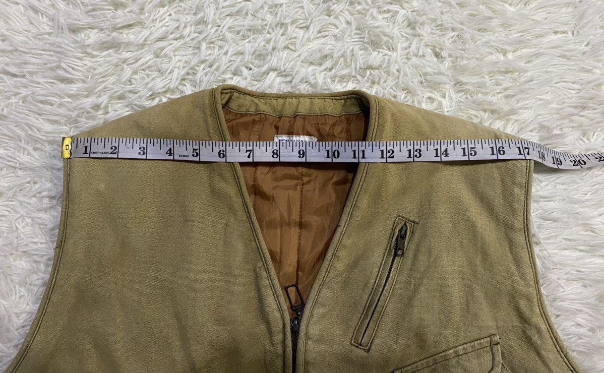 Other Freaks Sleeveless Canvas Quilted Tactical Jacket Size US M / EU 48-50 / 2 - 13 Thumbnail