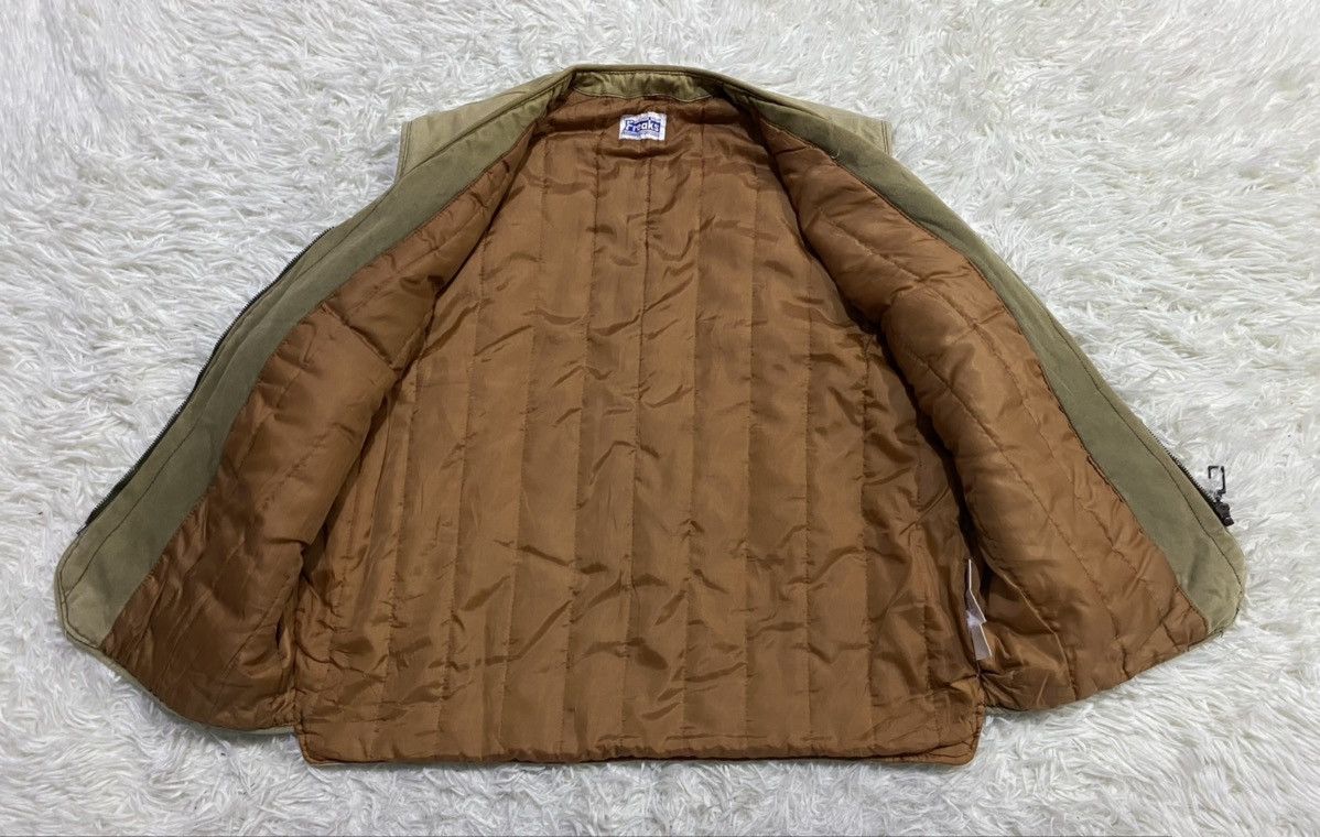 Other Freaks Sleeveless Canvas Quilted Tactical Jacket Size US M / EU 48-50 / 2 - 5 Thumbnail