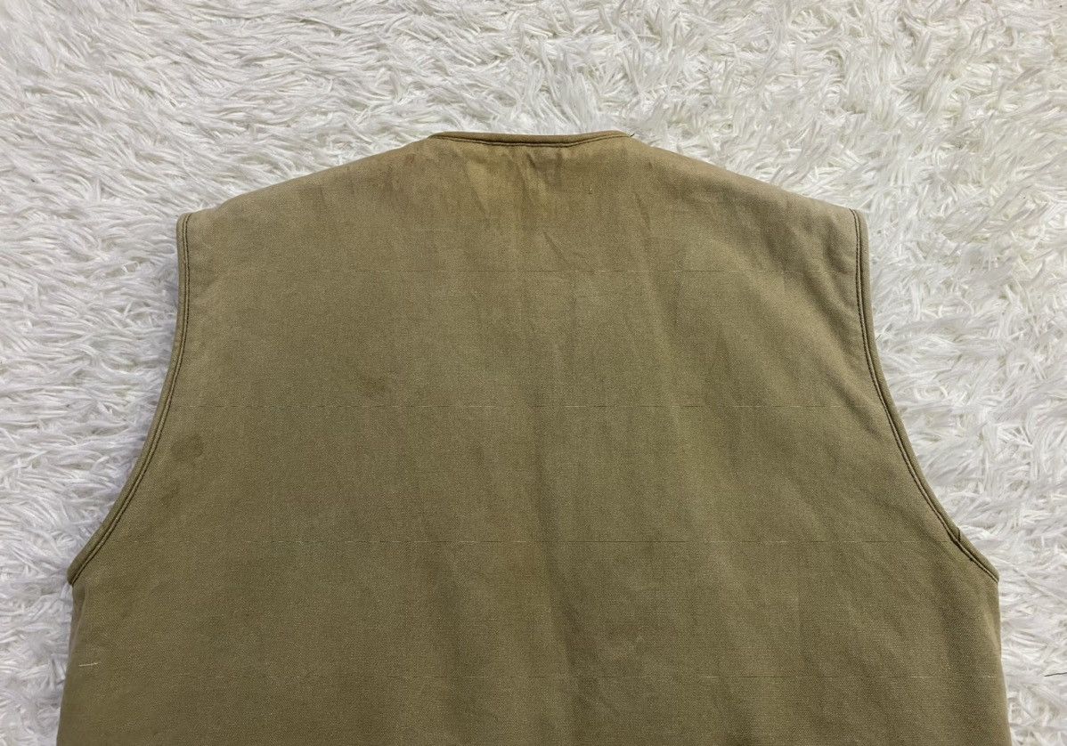 Other Freaks Sleeveless Canvas Quilted Tactical Jacket Size US M / EU 48-50 / 2 - 7 Thumbnail