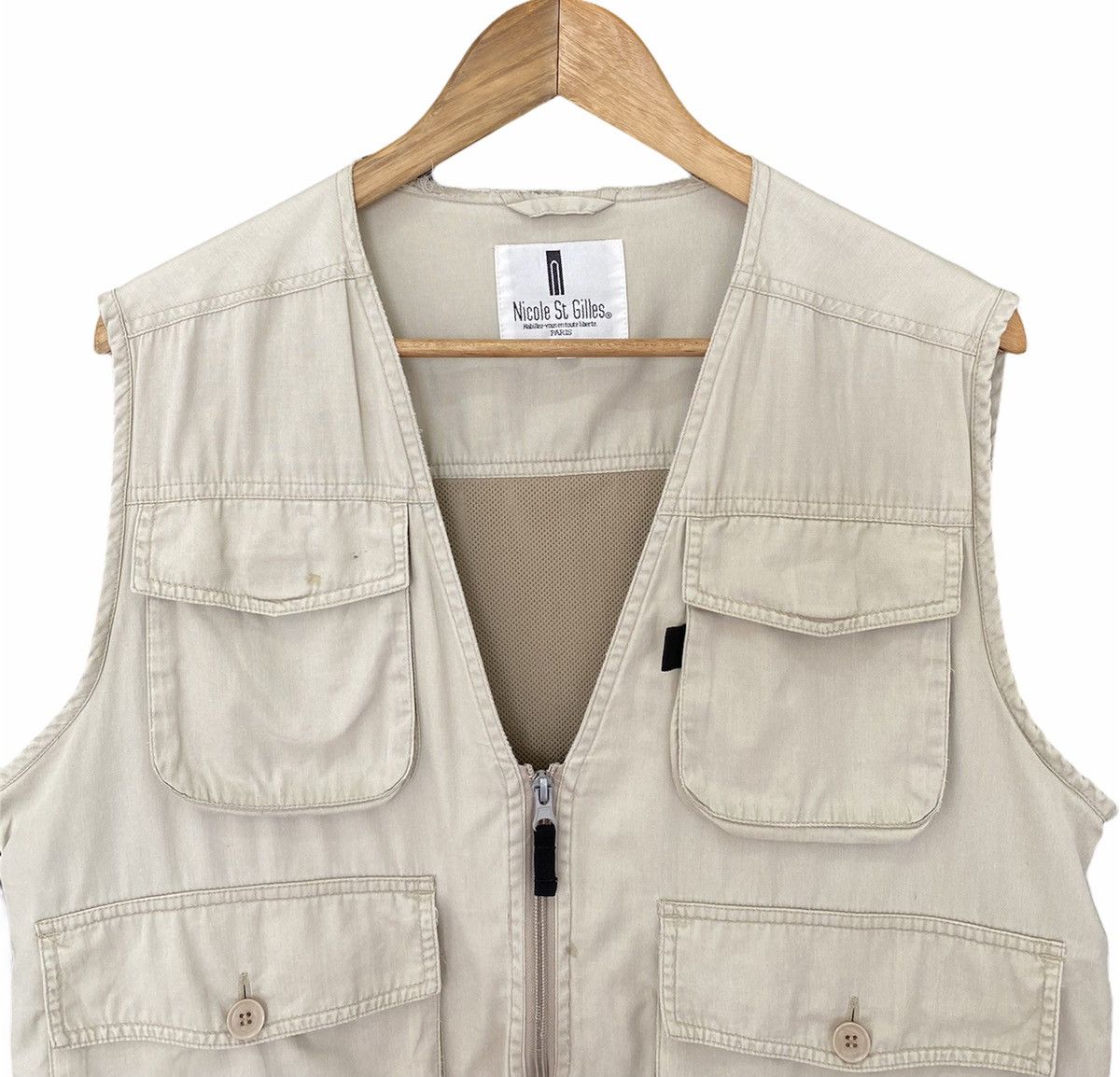Japanese Brand Multipocket Utility Tactical Cargo Vest Size US M / EU 48-50 / 2 - 2 Thumbnail