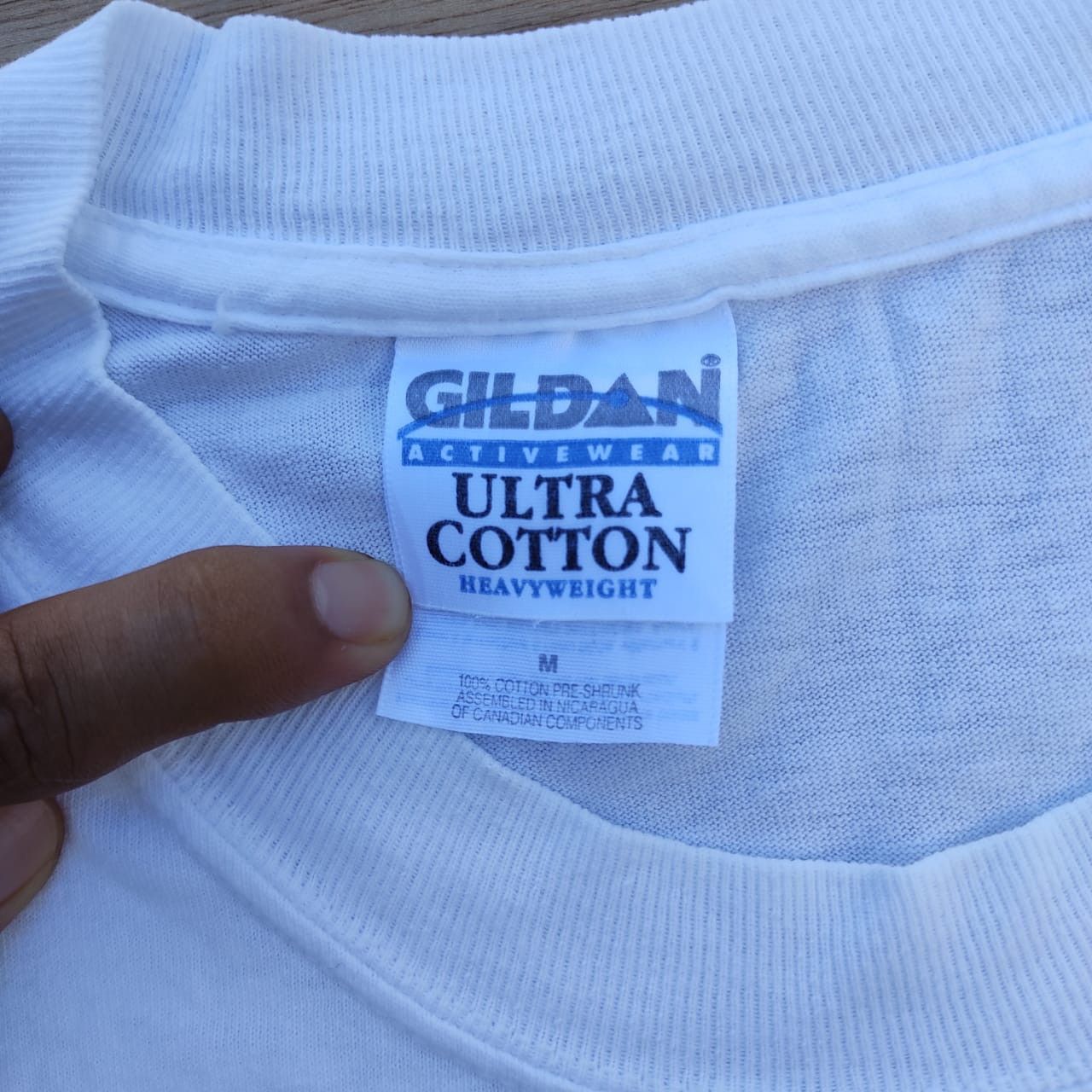 Gildan × Japanese Brand × Vintage vintage tee D - 8 Back Drop Bomb Size US M / EU 48-50 / 2 - 5 Thumbnail