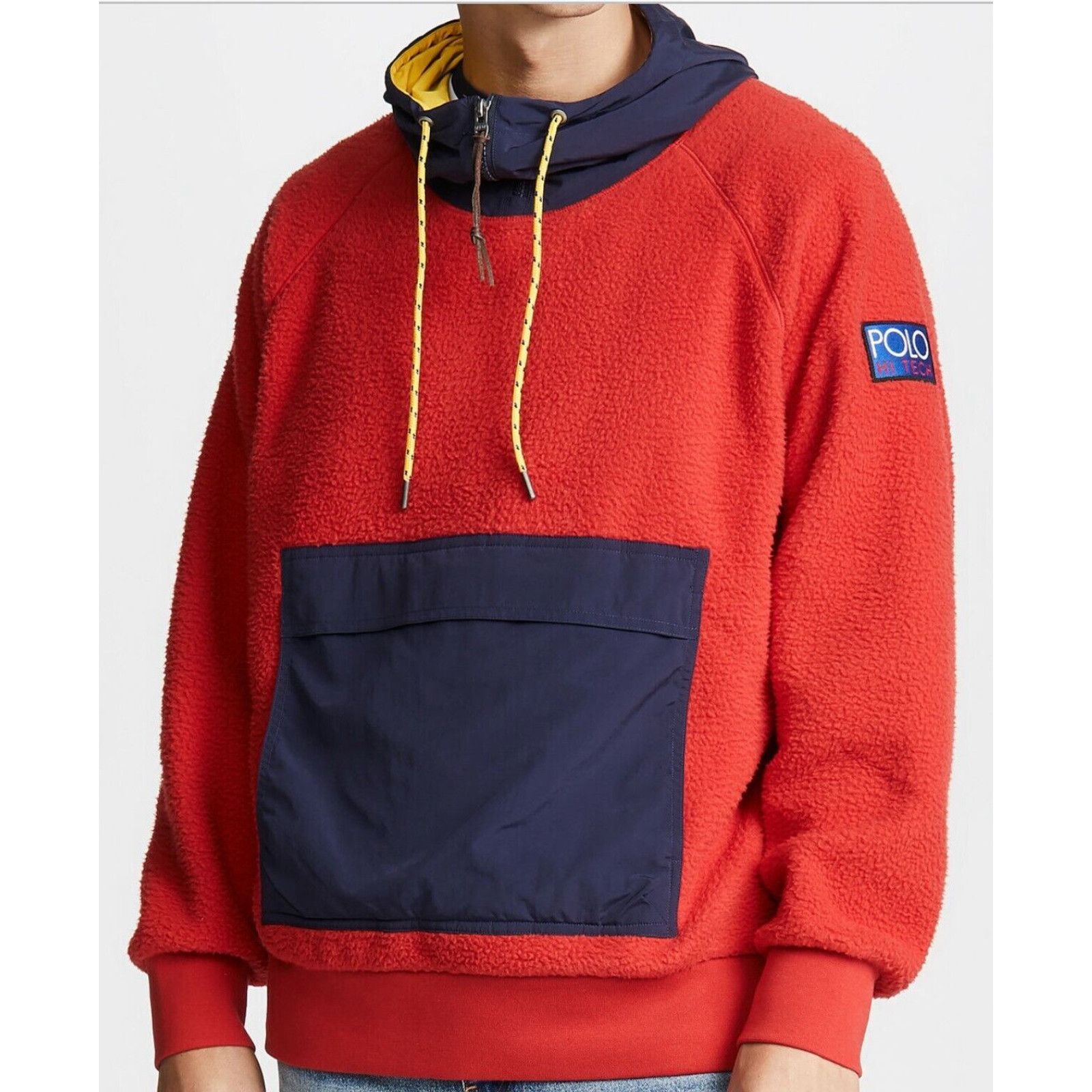 Polo ralph lauren hi hotsell tech sweatshirt