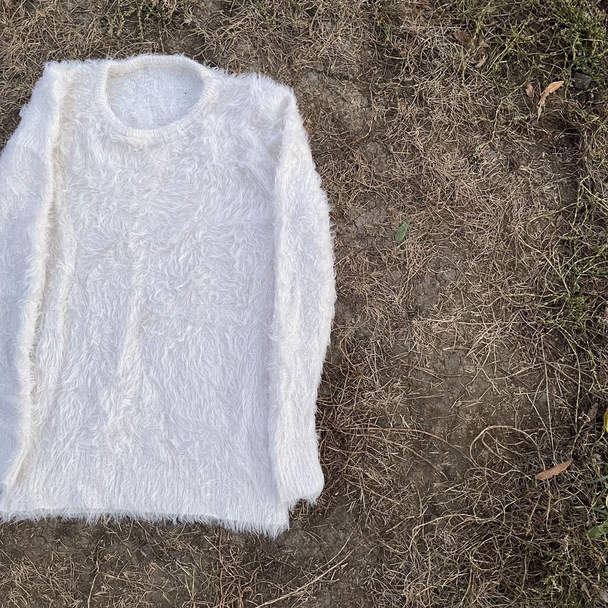 If Six Was Nine Vintage Y2K Mohair Teddy Grass Sweater Cutie Style Size S / US 4 / IT 40 - 2 Thumbnail