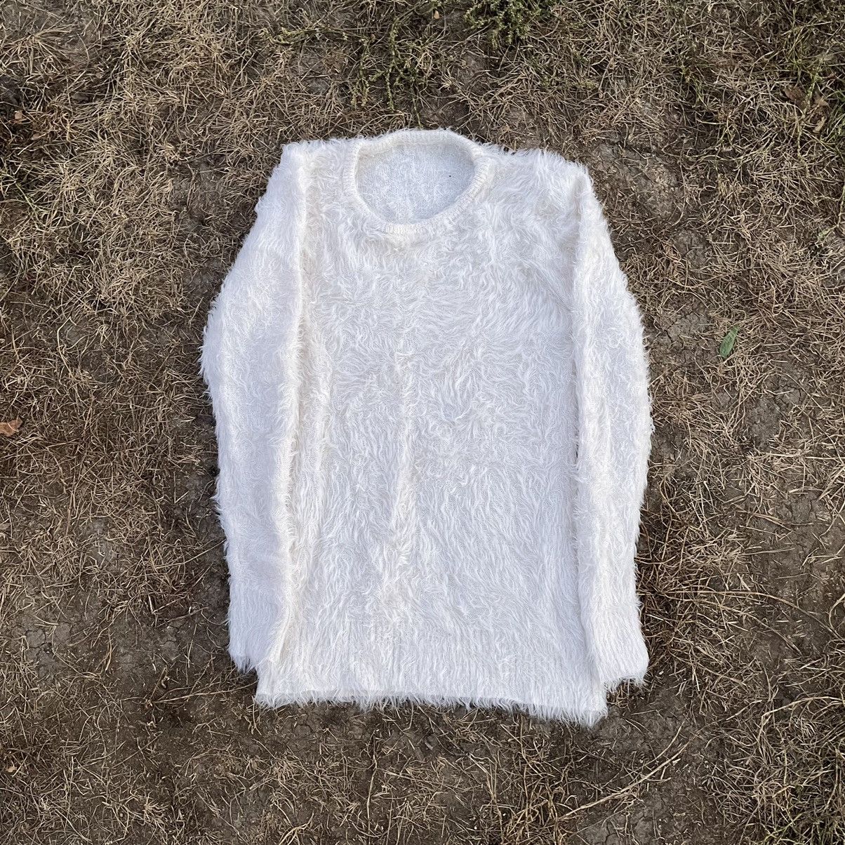 If Six Was Nine Vintage Y2K Mohair Teddy Grass Sweater Cutie Style Size S / US 4 / IT 40 - 1 Thumbnail