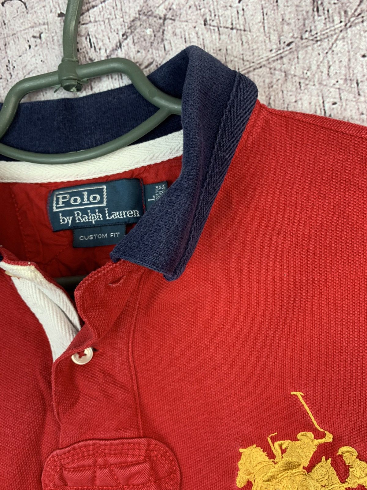 Polo Ralph Lauren × Vintage Vintage Polo Ralph Lauren Polo Shirt Size US L / EU 52-54 / 3 - 5 Thumbnail