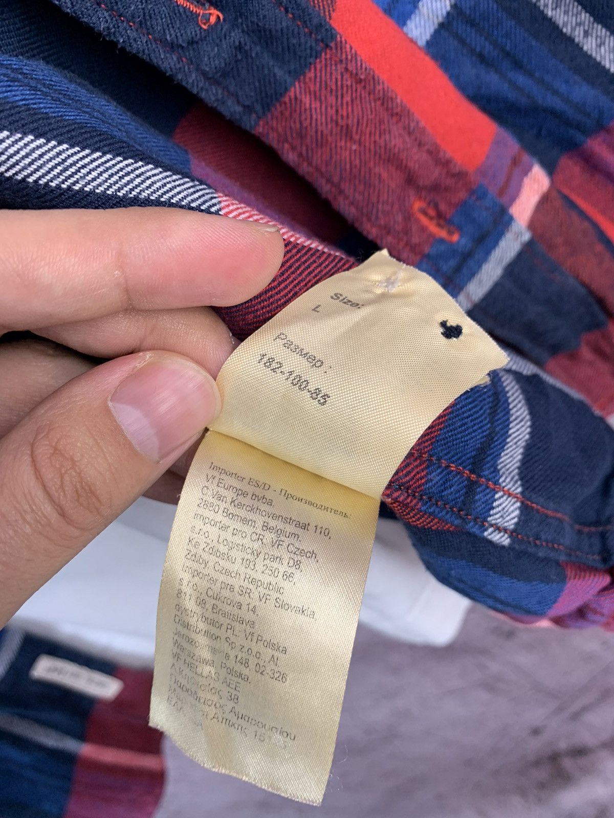Flannel Vintage Flannel Shirt Travis Scott Style Size US L / EU 52-54 / 3 - 10 Thumbnail