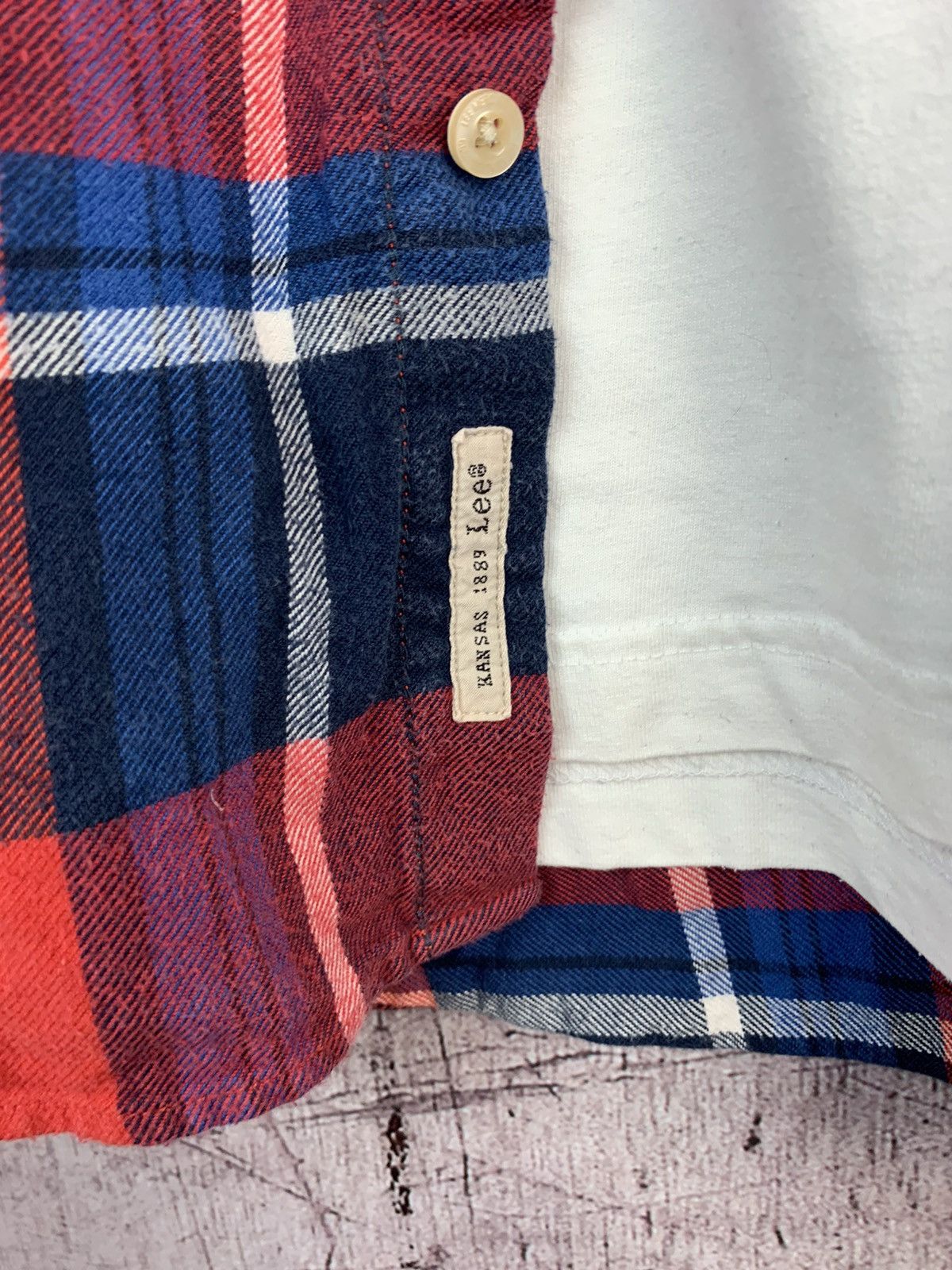 Flannel Vintage Flannel Shirt Travis Scott Style Size US L / EU 52-54 / 3 - 4 Thumbnail
