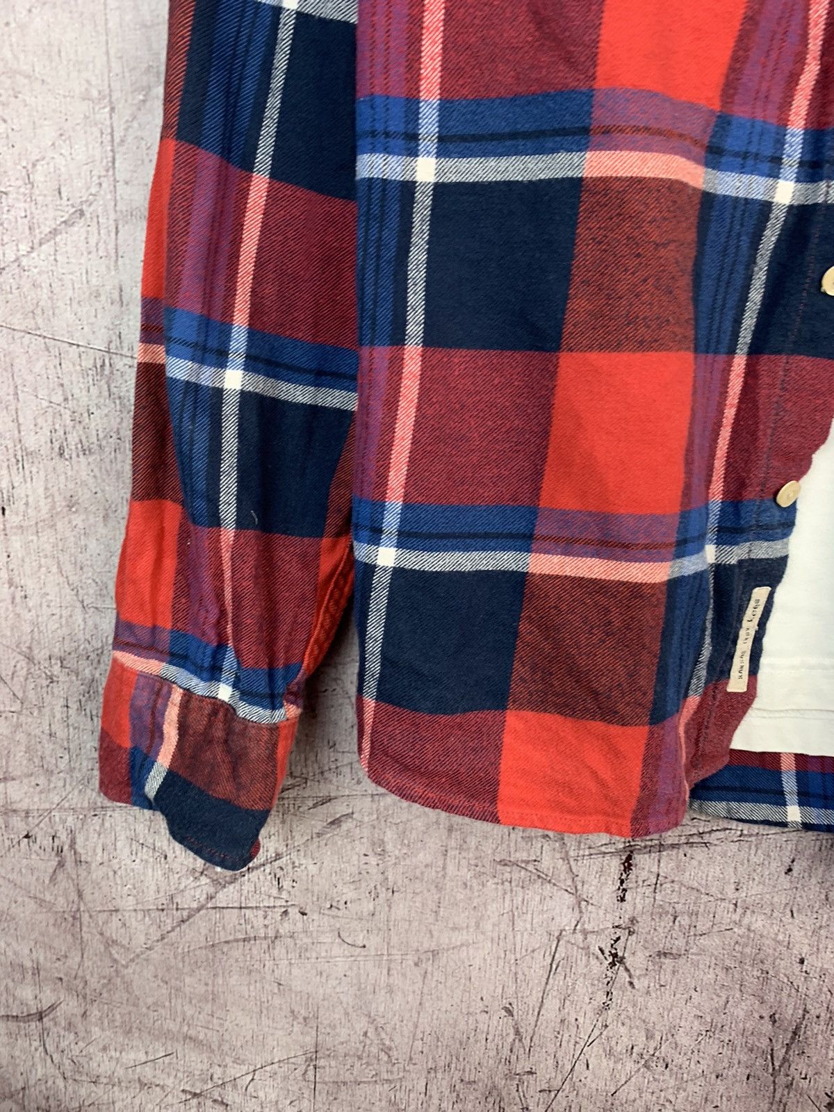 Flannel Vintage Flannel Shirt Travis Scott Style Size US L / EU 52-54 / 3 - 9 Thumbnail