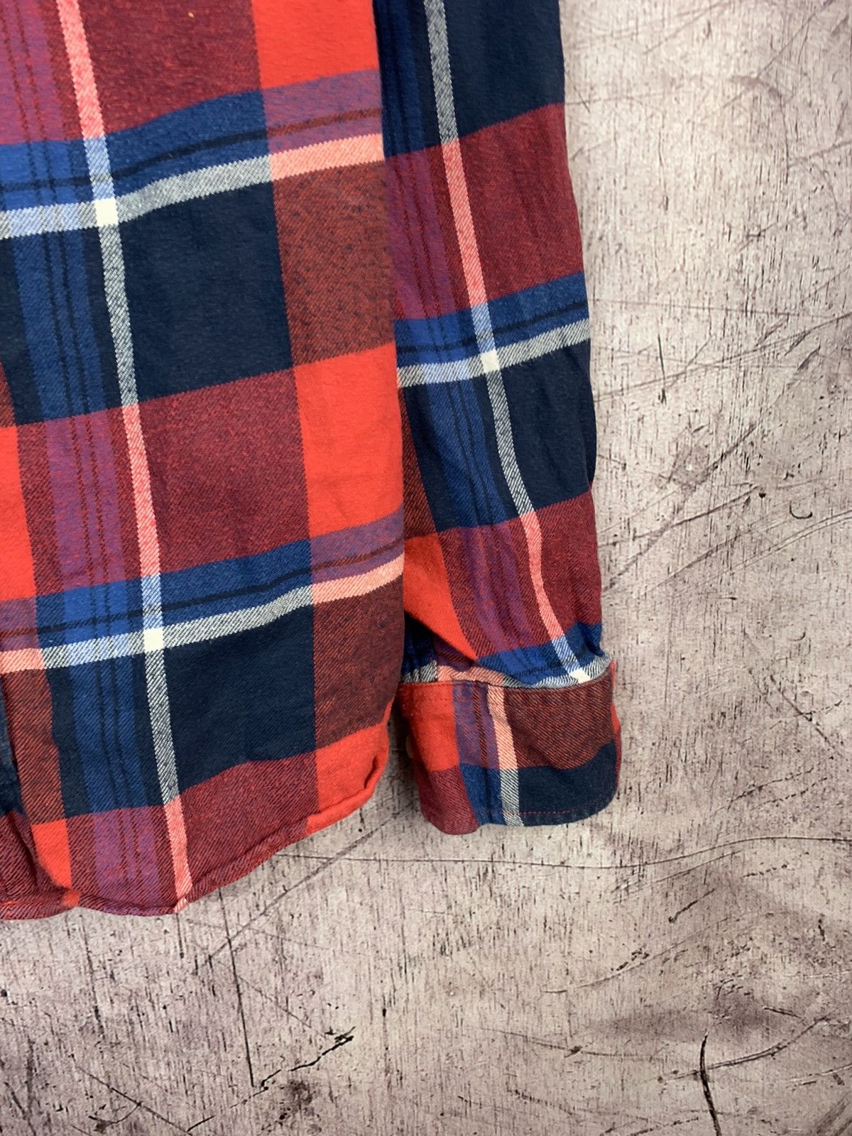 Flannel Vintage Flannel Shirt Travis Scott Style Size US L / EU 52-54 / 3 - 5 Thumbnail