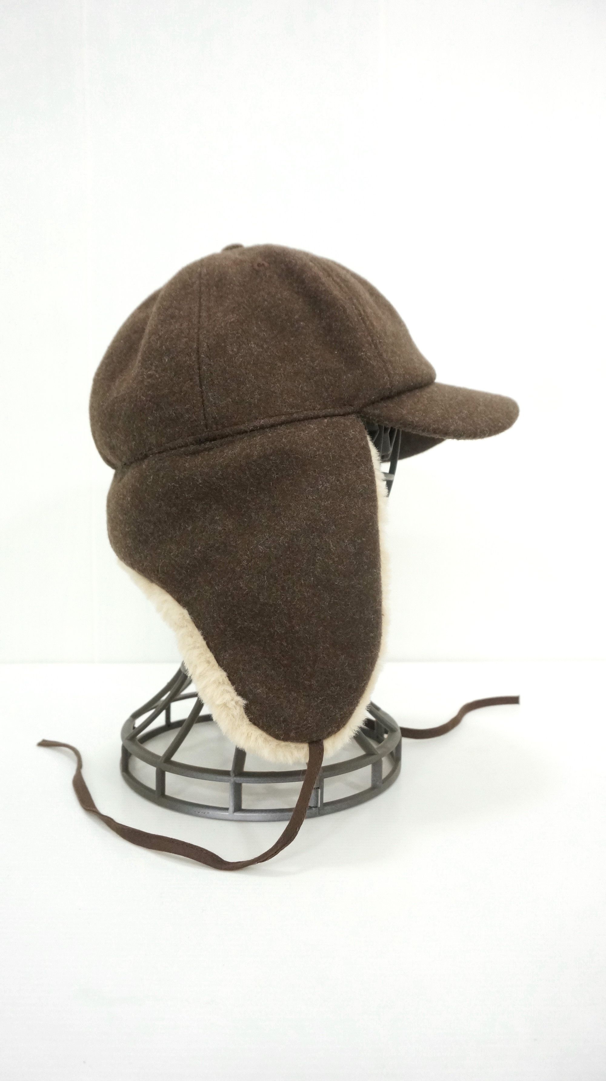 Japanese Brand 🔥Japanese Dark Brown Earflap cap Size ONE SIZE - 2 Thumbnail