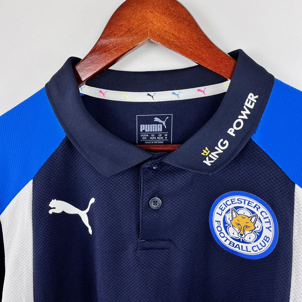 Puma × Vintage Puma Leicester City Training Polo Soccer Jersey Size M Size US M / EU 48-50 / 2 - 5 Thumbnail