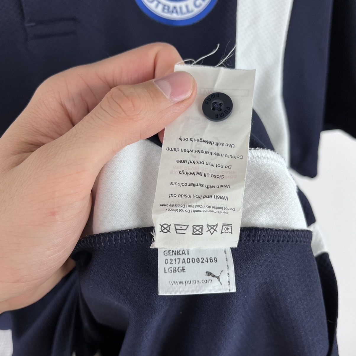 Puma × Vintage Puma Leicester City Training Polo Soccer Jersey Size M Size US M / EU 48-50 / 2 - 7 Thumbnail