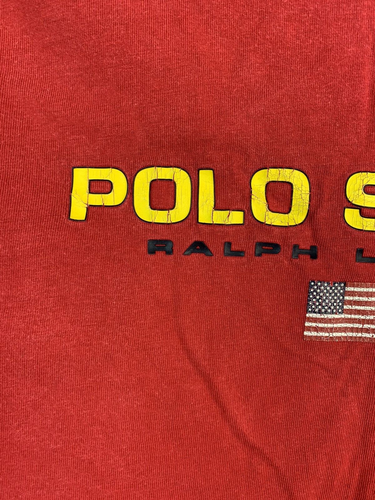Polo Ralph Lauren × Ralph Lauren Vintage Polo Ralph Lauren Sport T Shirt Size US L / EU 52-54 / 3 - 4 Thumbnail