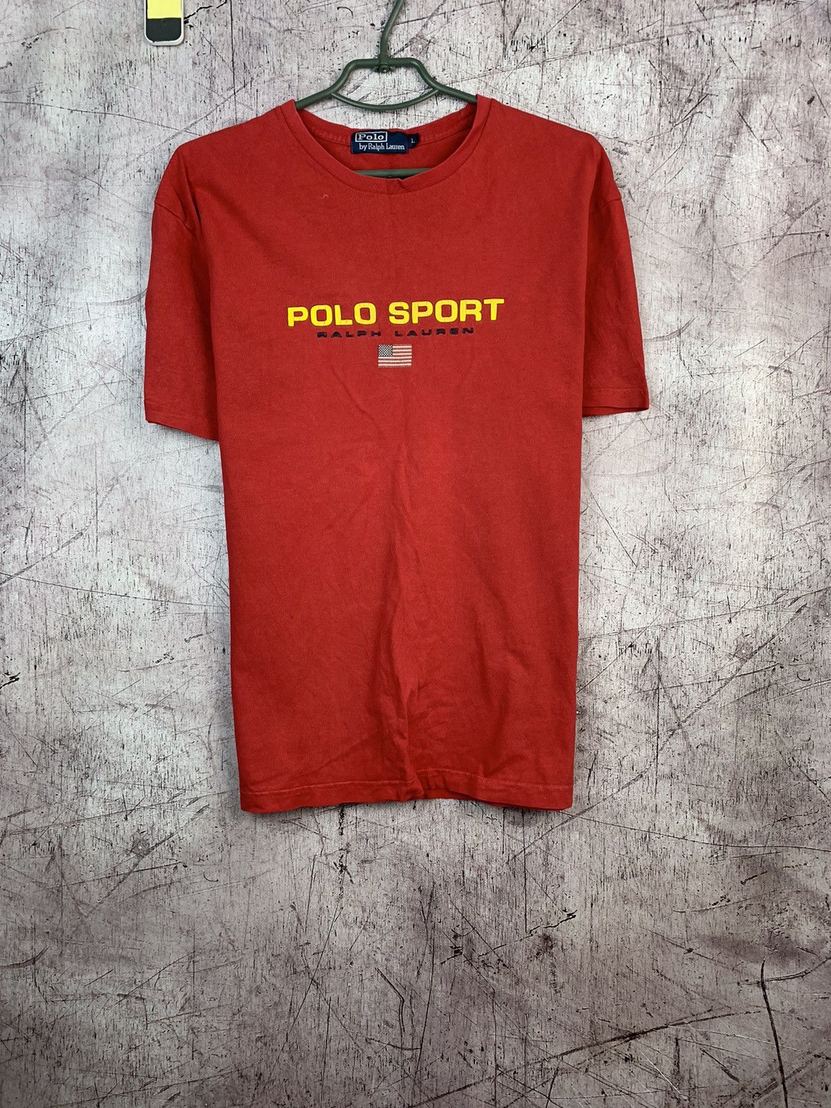Polo Ralph Lauren × Ralph Lauren Vintage Polo Ralph Lauren Sport T Shirt Size US L / EU 52-54 / 3 - 1 Thumbnail
