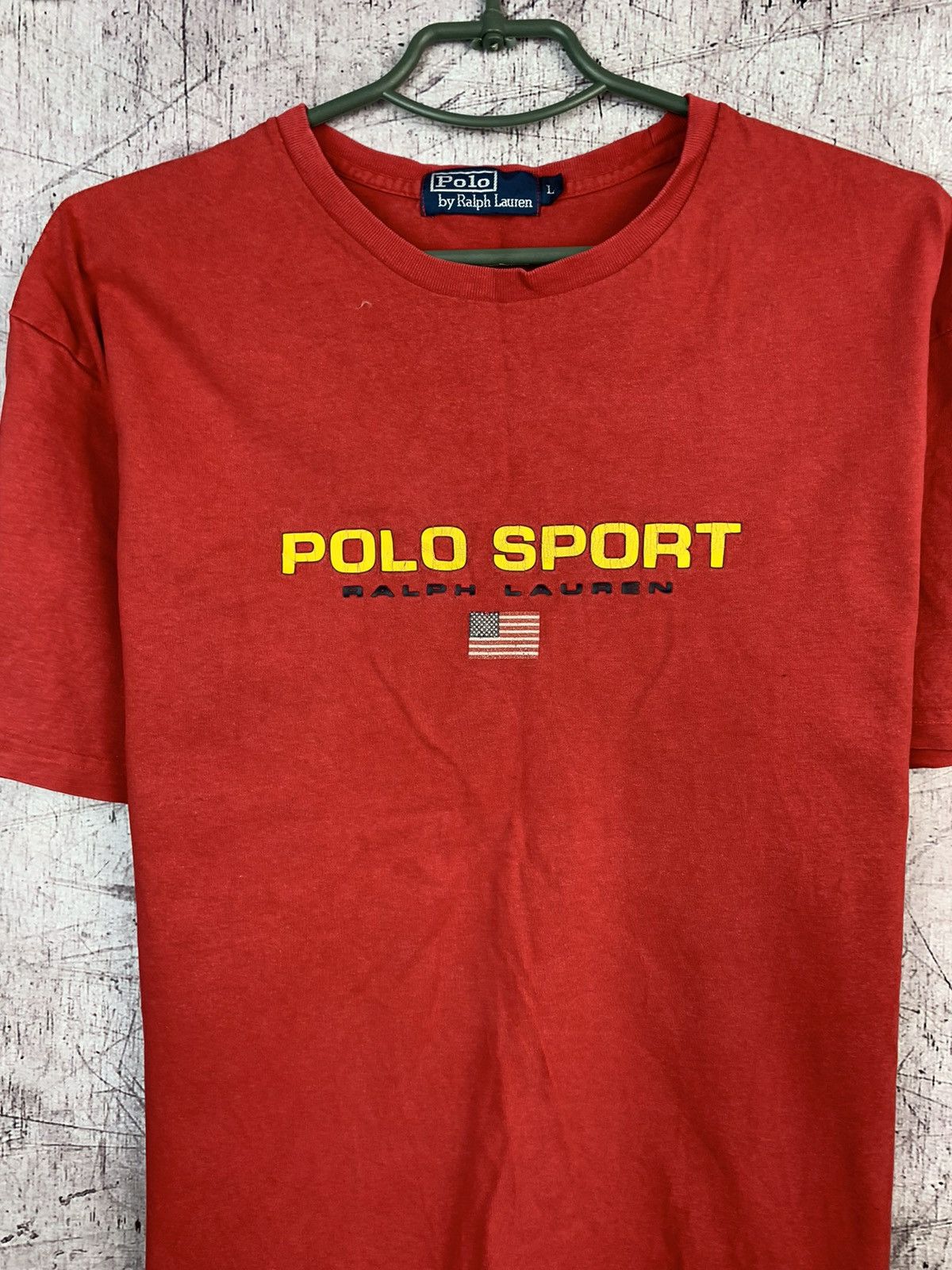 Polo Ralph Lauren × Ralph Lauren Vintage Polo Ralph Lauren Sport T Shirt Size US L / EU 52-54 / 3 - 2 Thumbnail