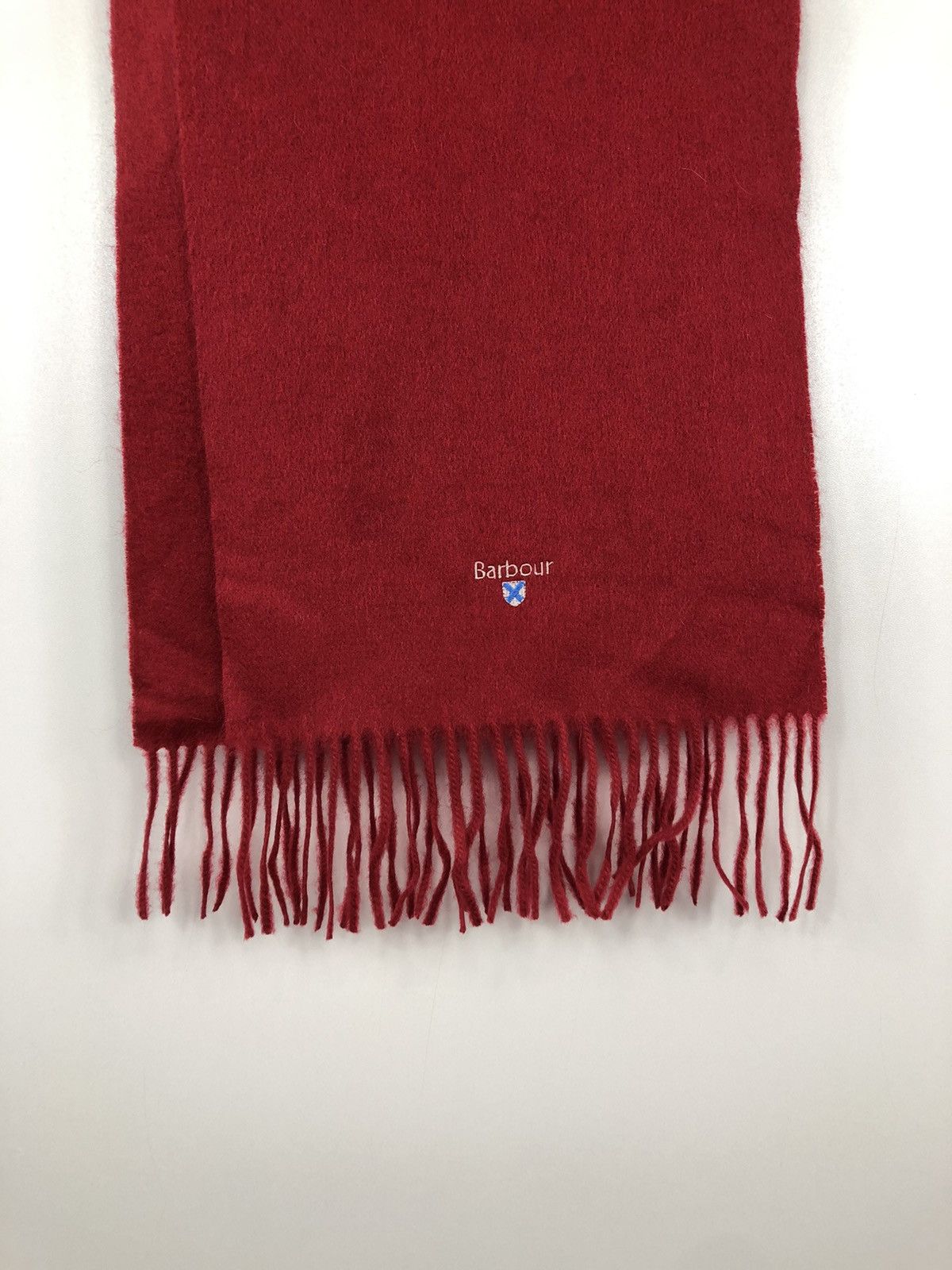 Barbour Barbour Scarf Red One Size Size ONE SIZE - 4 Thumbnail