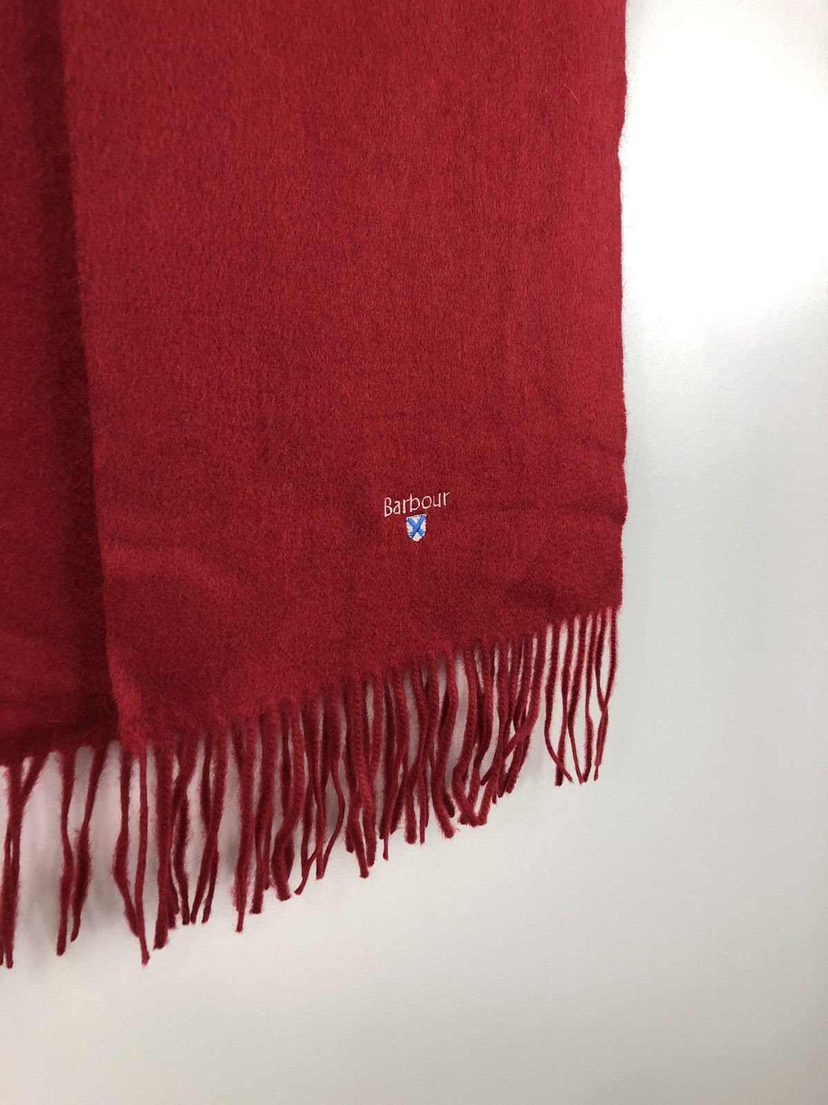 Barbour Barbour Scarf Red One Size Size ONE SIZE - 3 Thumbnail