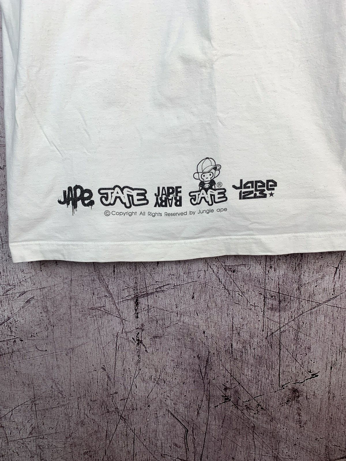 Japanese Brand × Vintage Vintage Jungle Ape T Shirt Size US L / EU 52-54 / 3 - 12 Thumbnail