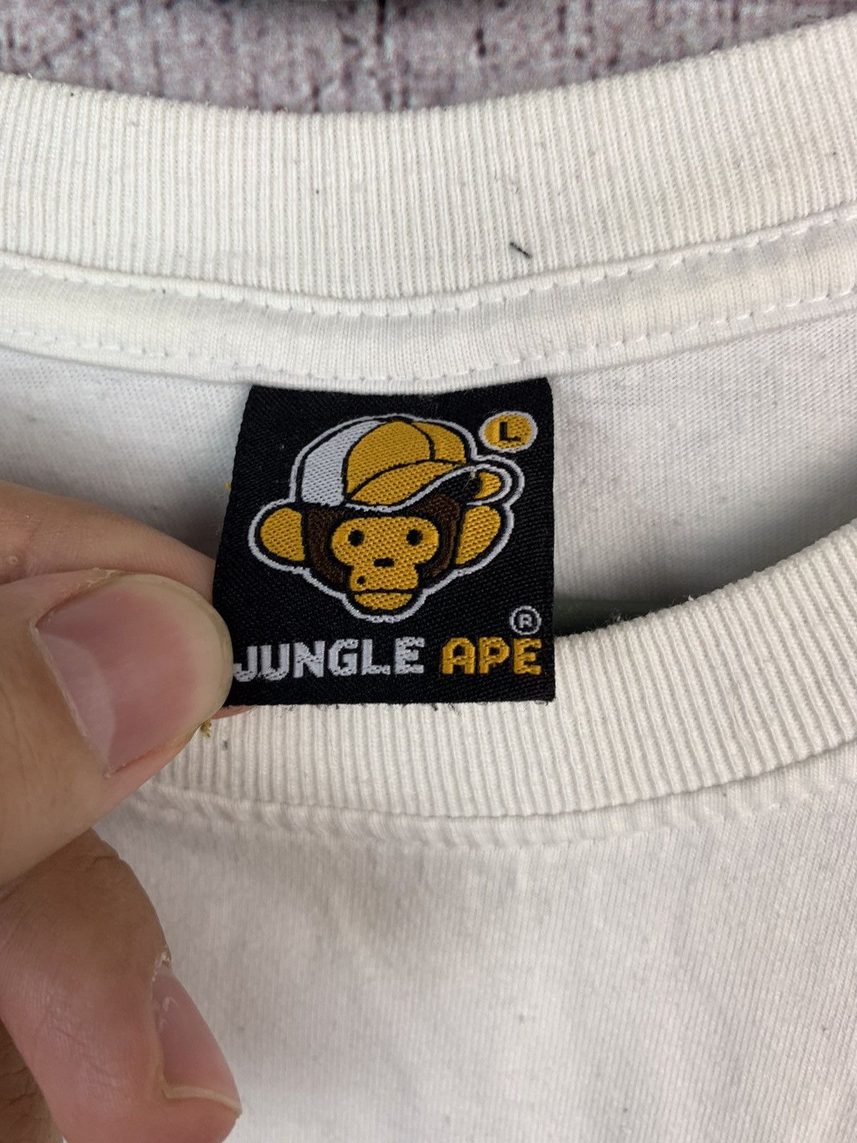 Japanese Brand × Vintage Vintage Jungle Ape T Shirt Size US L / EU 52-54 / 3 - 9 Thumbnail