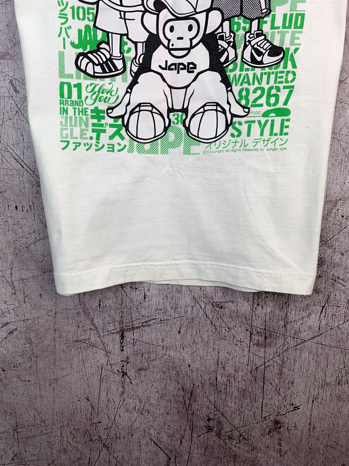 Japanese Brand × Vintage Vintage Jungle Ape T Shirt Size US L / EU 52-54 / 3 - 4 Thumbnail
