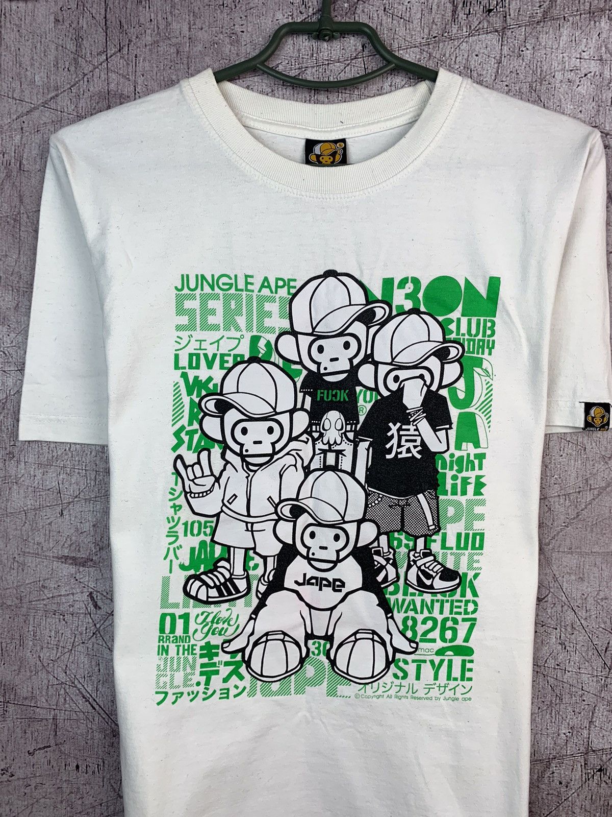 Japanese Brand × Vintage Vintage Jungle Ape T Shirt Size US L / EU 52-54 / 3 - 3 Thumbnail