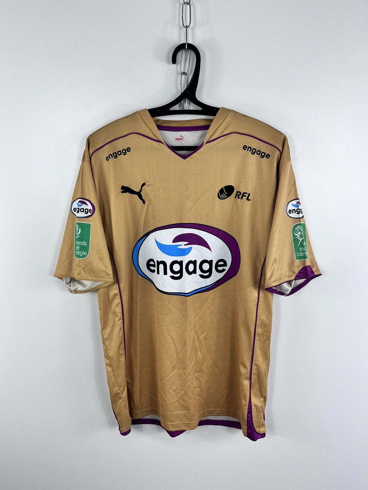Puma Puma Rugby RFL Engage Jersey T-Shirt Size M Size US M / EU 48-50 / 2 - 1 Thumbnail