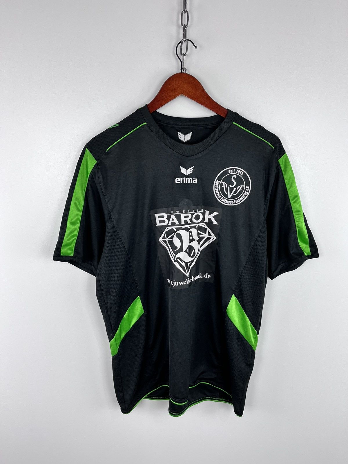Vintage Vintage Erima FC Falkensee-Finkenkrug Jersey Size XL Size US XL / EU 56 / 4 - 1 Thumbnail