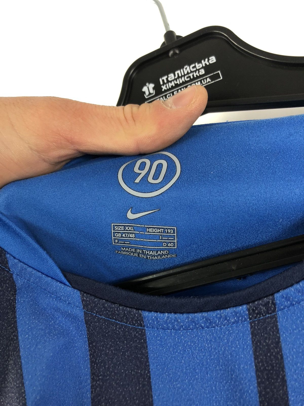 Nike Vintage Nike Bochum Training 2000x Jersey Blue Size XXL Size US XXL / EU 58 / 5 - 7 Thumbnail