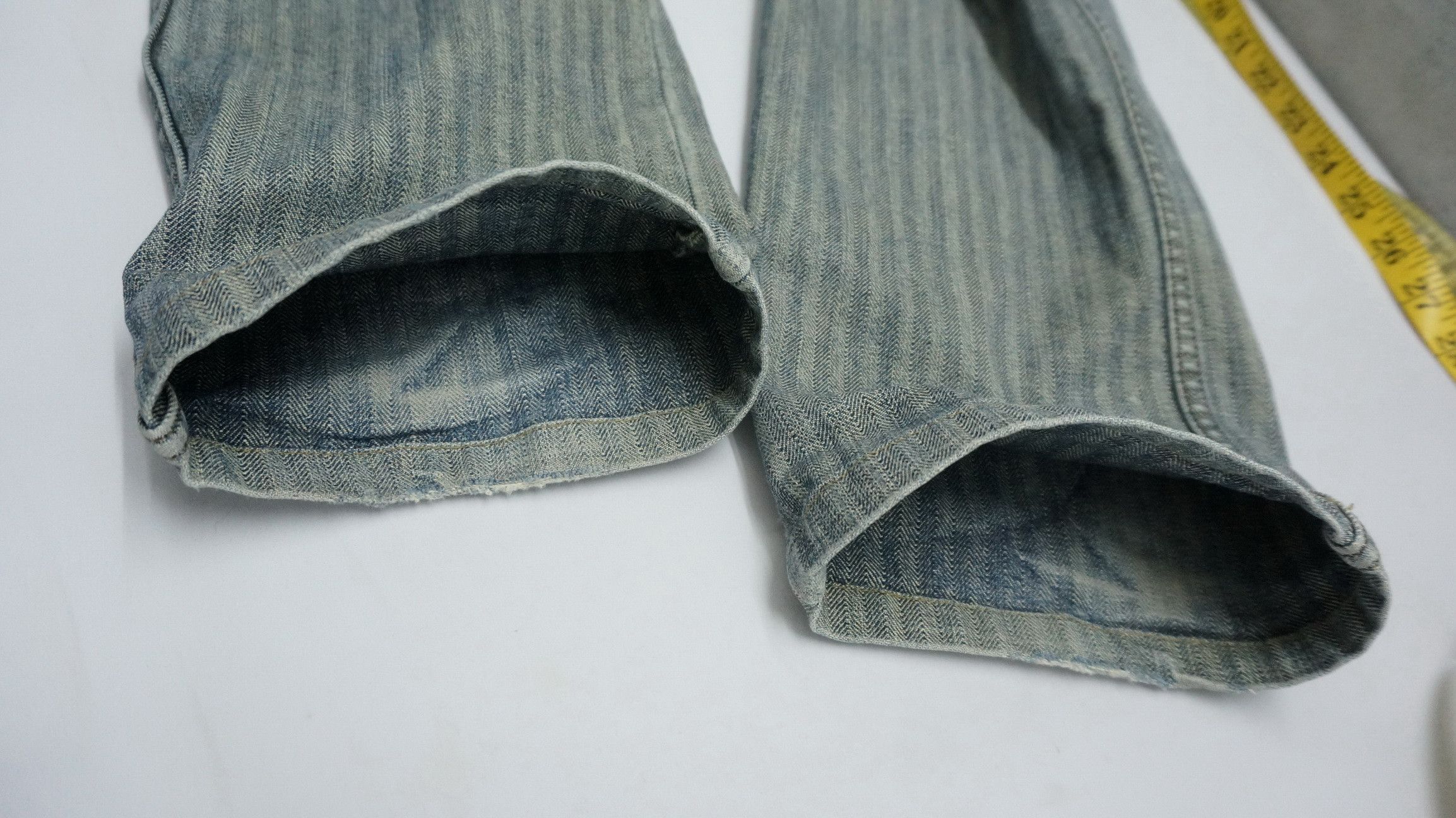 Global Work Vtg 🔥 GLOBAL WORK 🔥 Herringbone Denim Cargo Pants Size US 31 - 22 Thumbnail